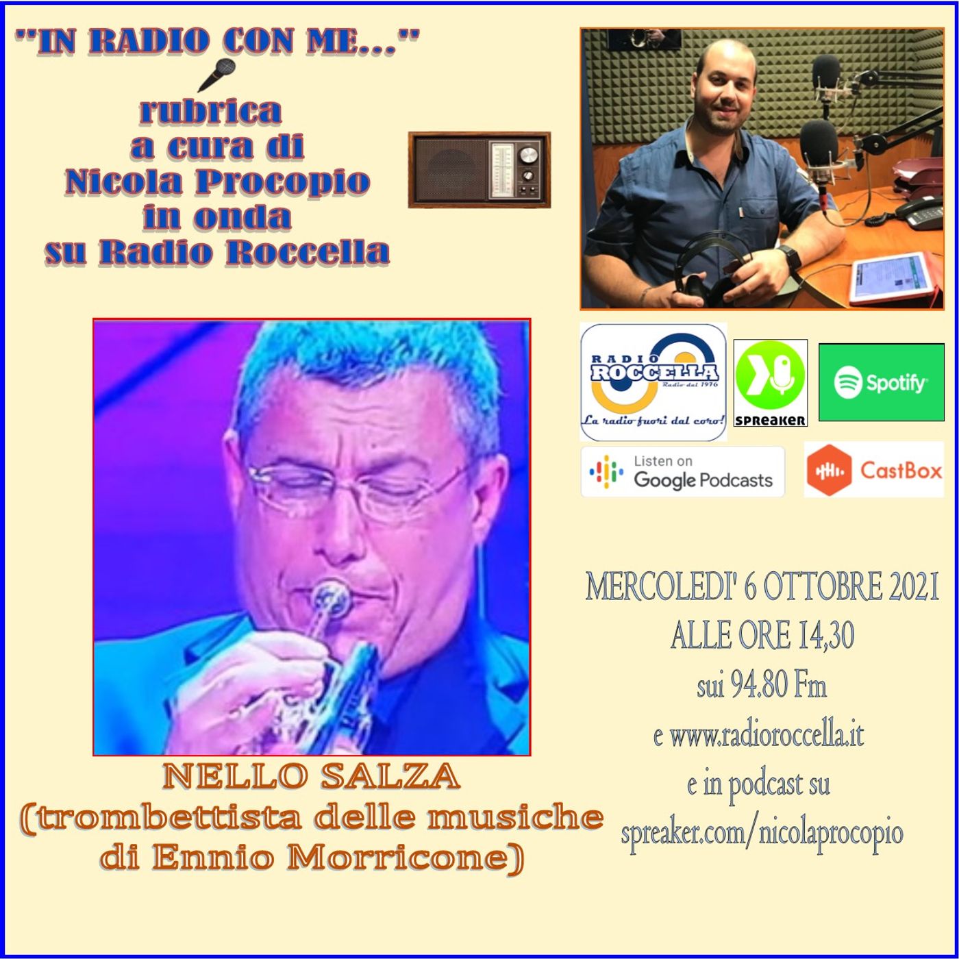 In Radio con me - Intervista a Nello Salza 05-10-2021 episode artwork