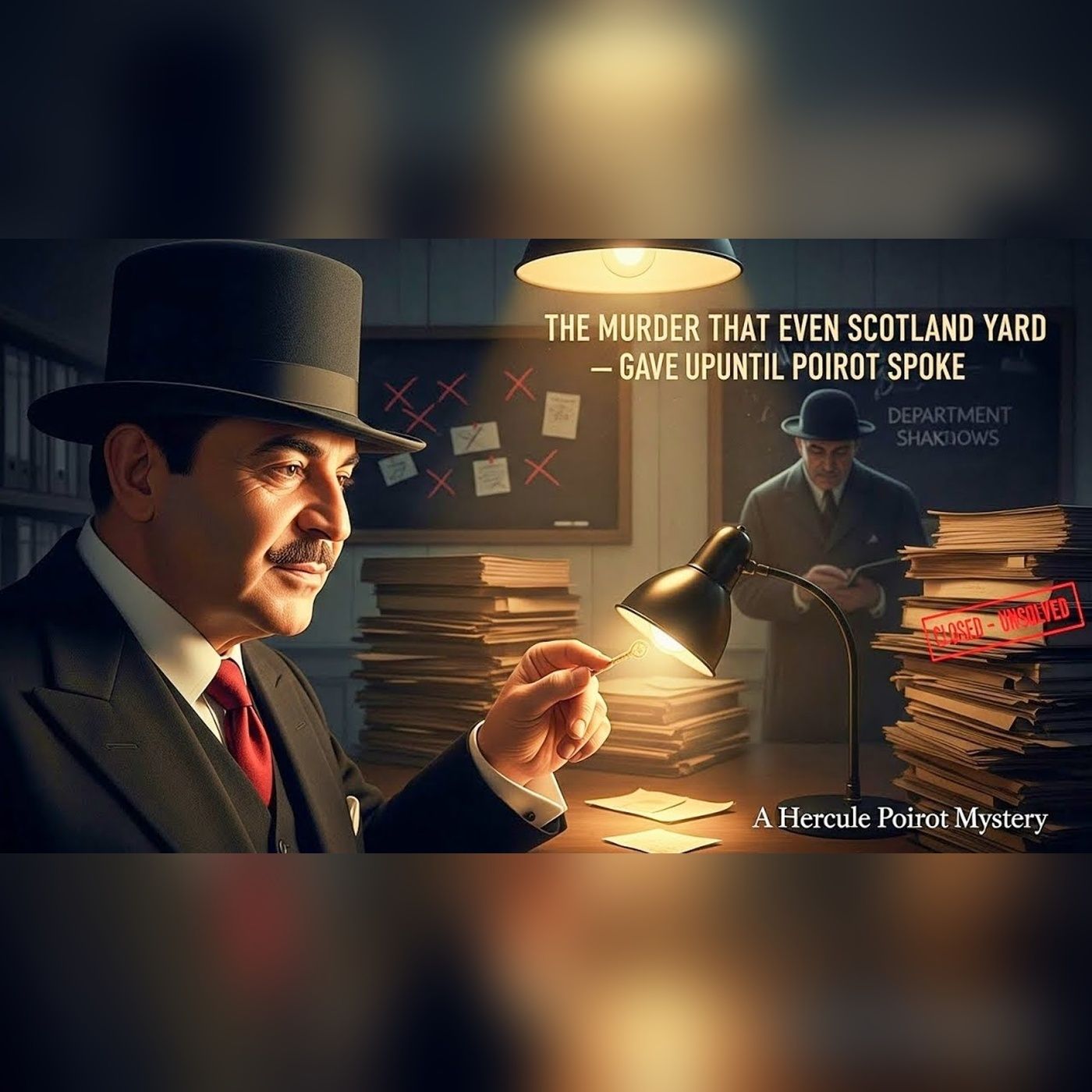 Poirot Solves Scotland Yard’s Forgotten Murder | A Hercule Poirot Mystery