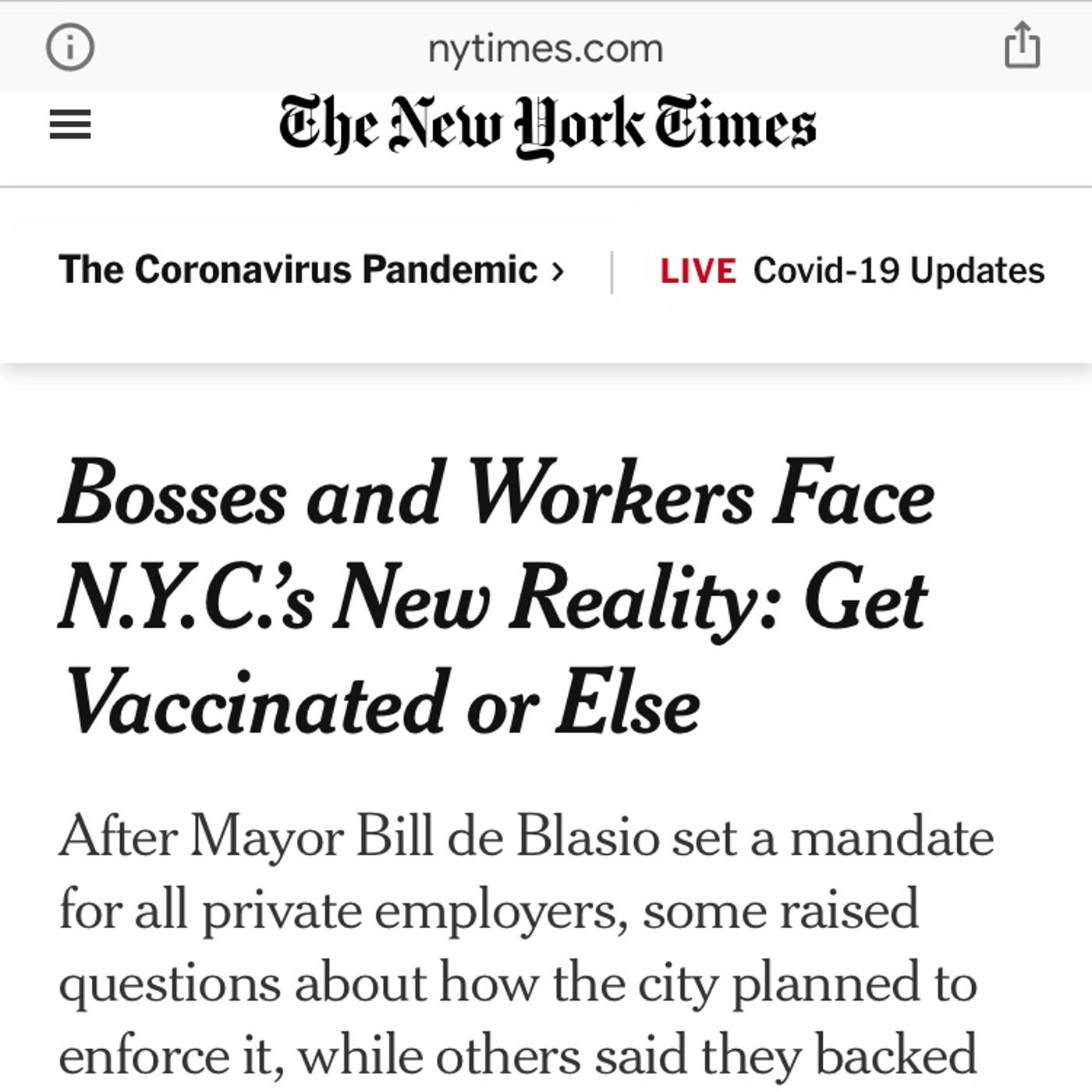 Get the Vaccine or else episode artwork