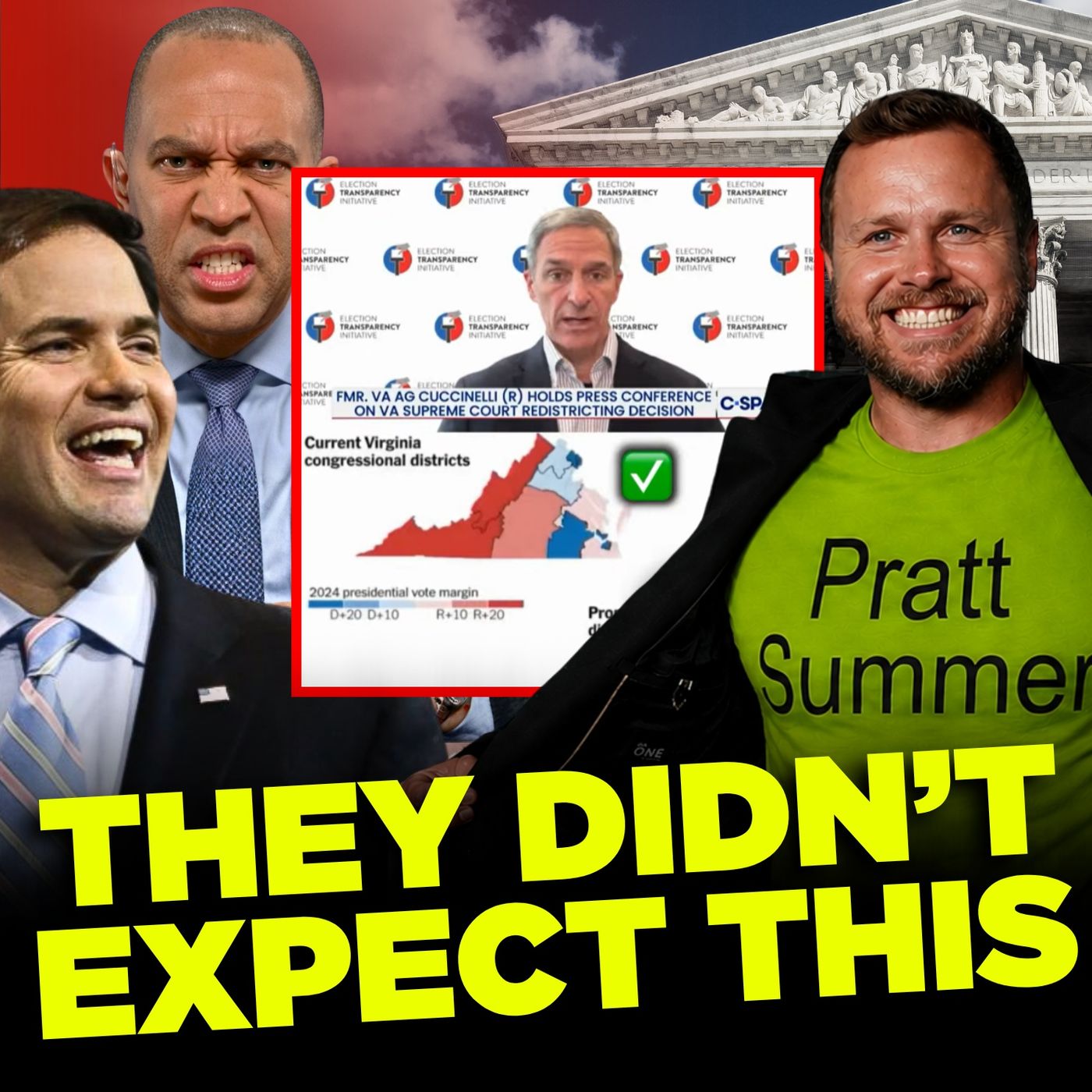 VA Dems Meltdown, HILARIOUS Pratt Summer Ad, Mark Kelly Leaks Briefing & Gross Infighting Continues