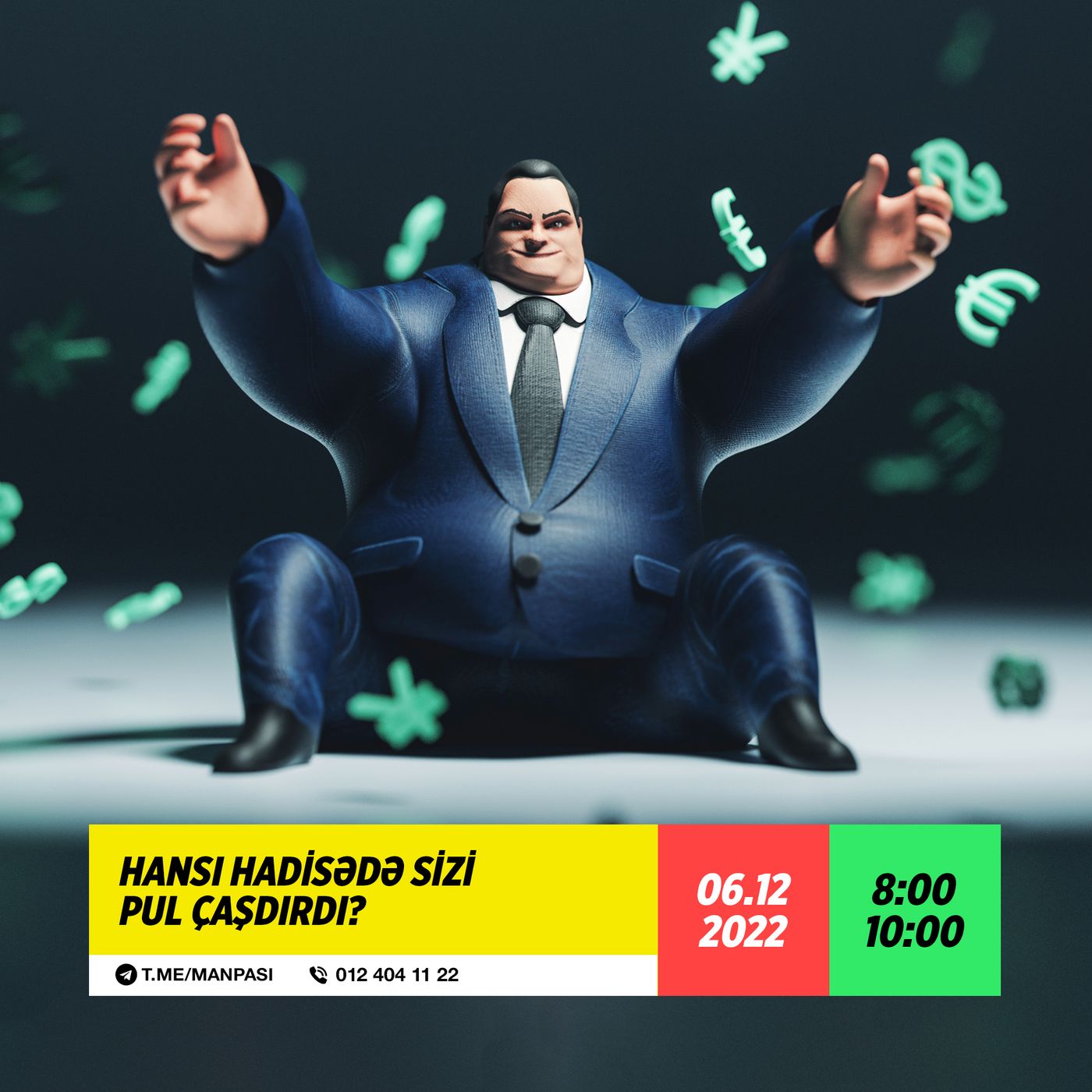 Hansı hadisədə sizi pul çaşdırdı? 06.12.2022