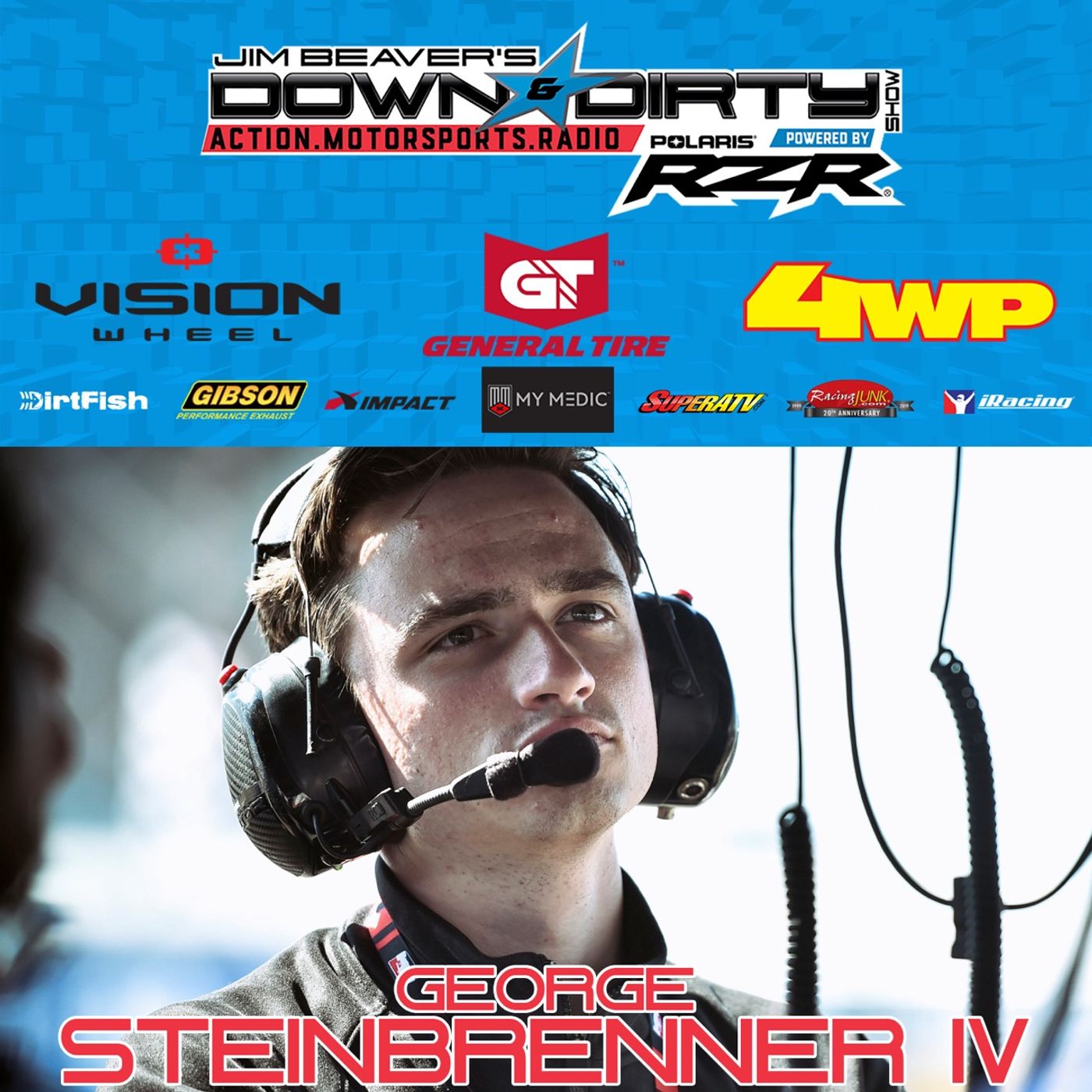 #403 - IndyCar Team Owner George Steinbrenner episode artwork
