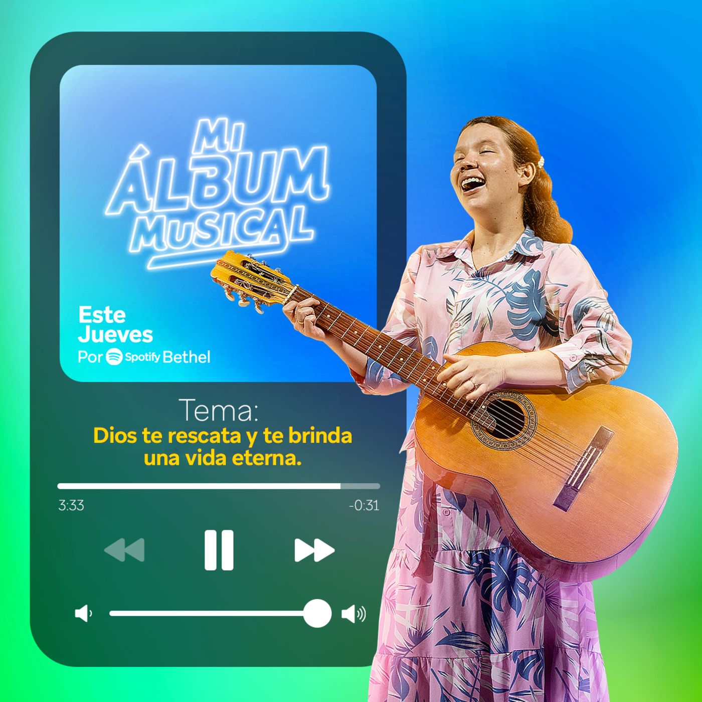 Dios te rescata y te brinda una vida eterna | Mi álbum musical episode artwork