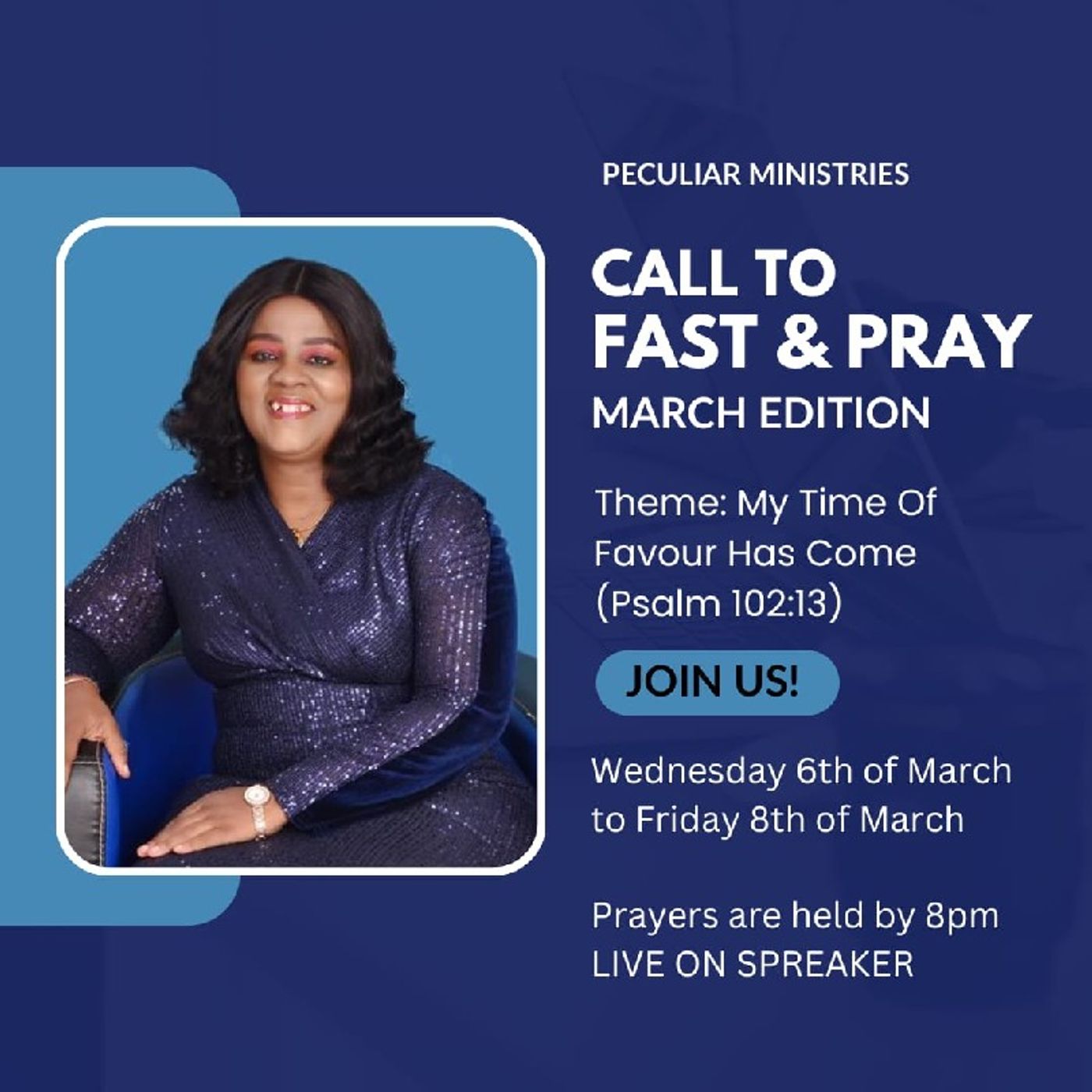 Day 3 / Call to Fast & Pray / Friday March 8, 2024