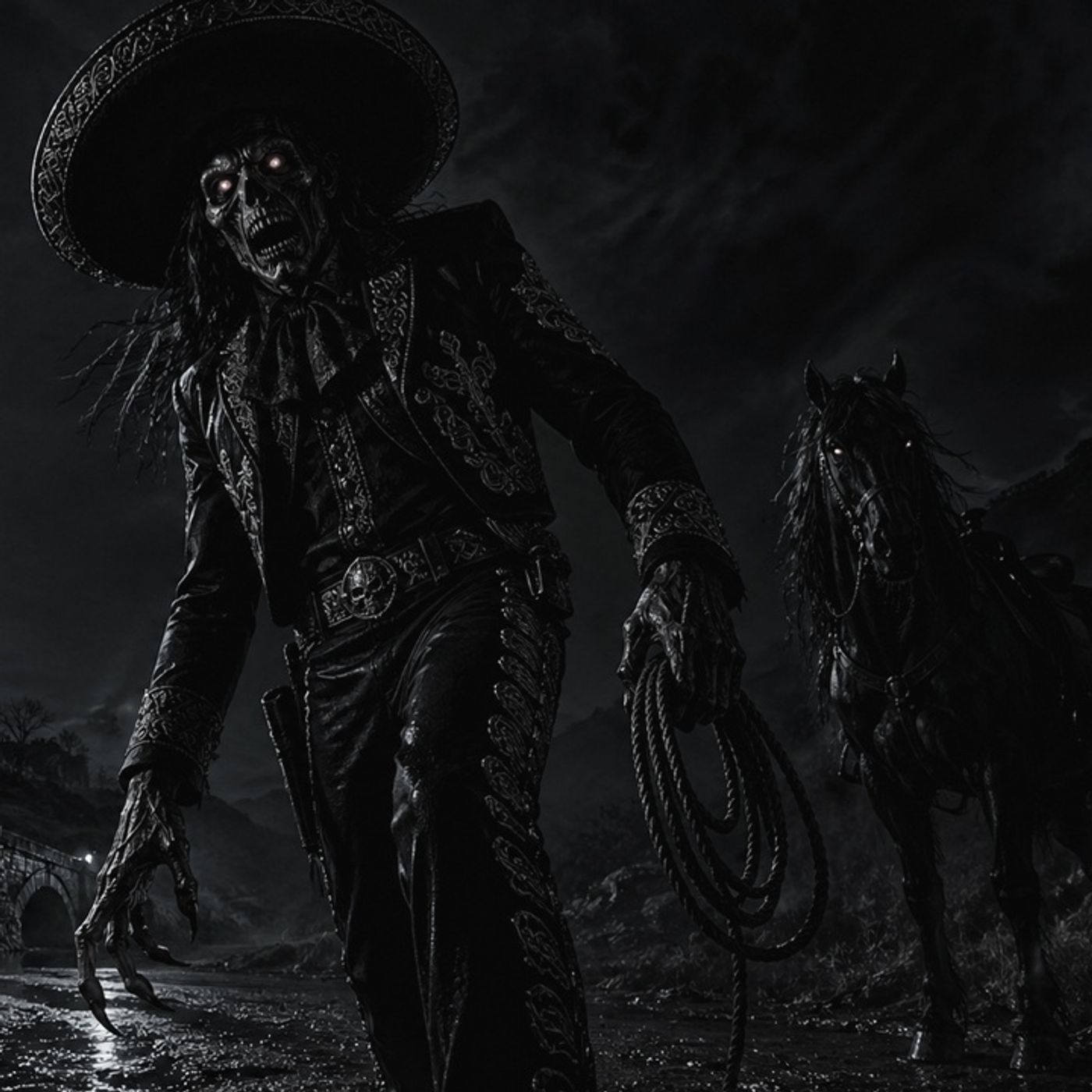 El Charro Negro Me Pidió Mi Alma A Cambio De Riqueza Y Curar A Mi Esposa -Historias De Terror - REDE