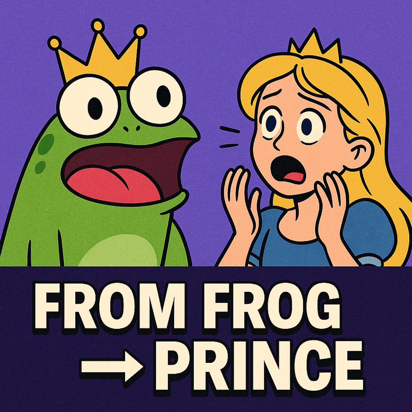 Imagine losing your favorite thing… then being forced to hang out with a slimy frog who won’t leave you alone.