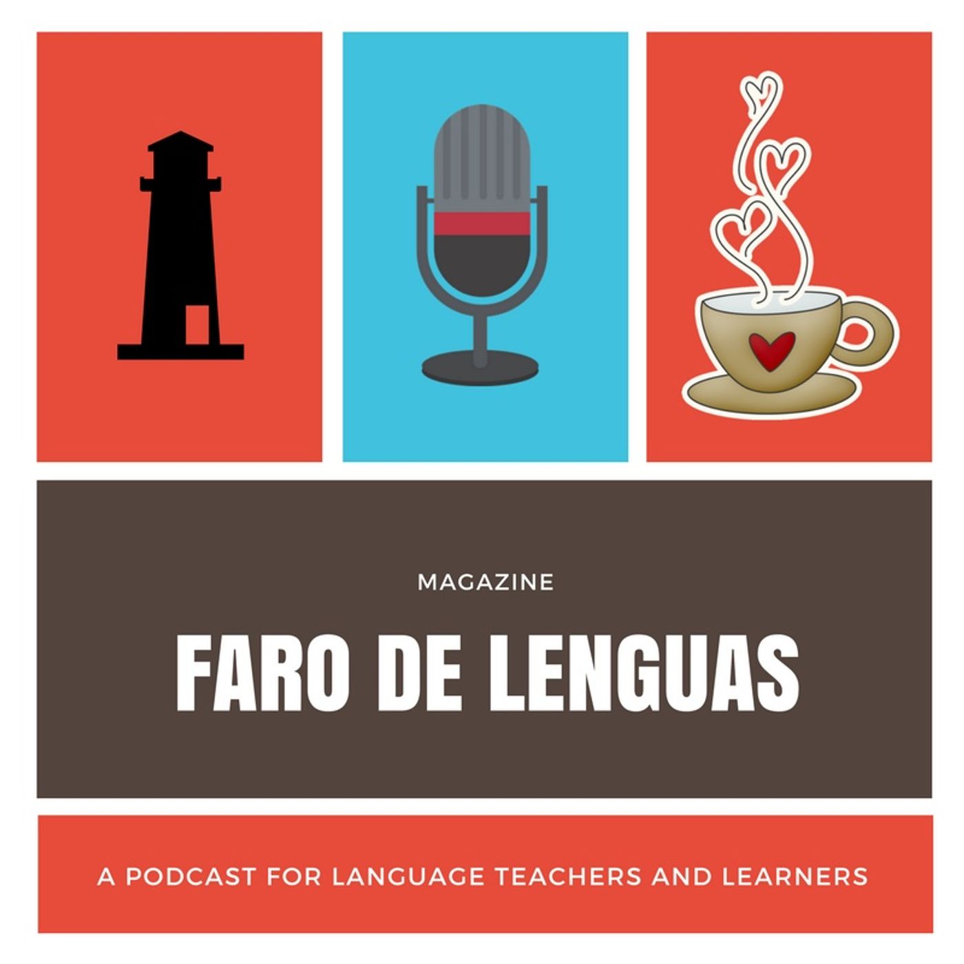 Promotional podcast of Faro de Lenguas magazine