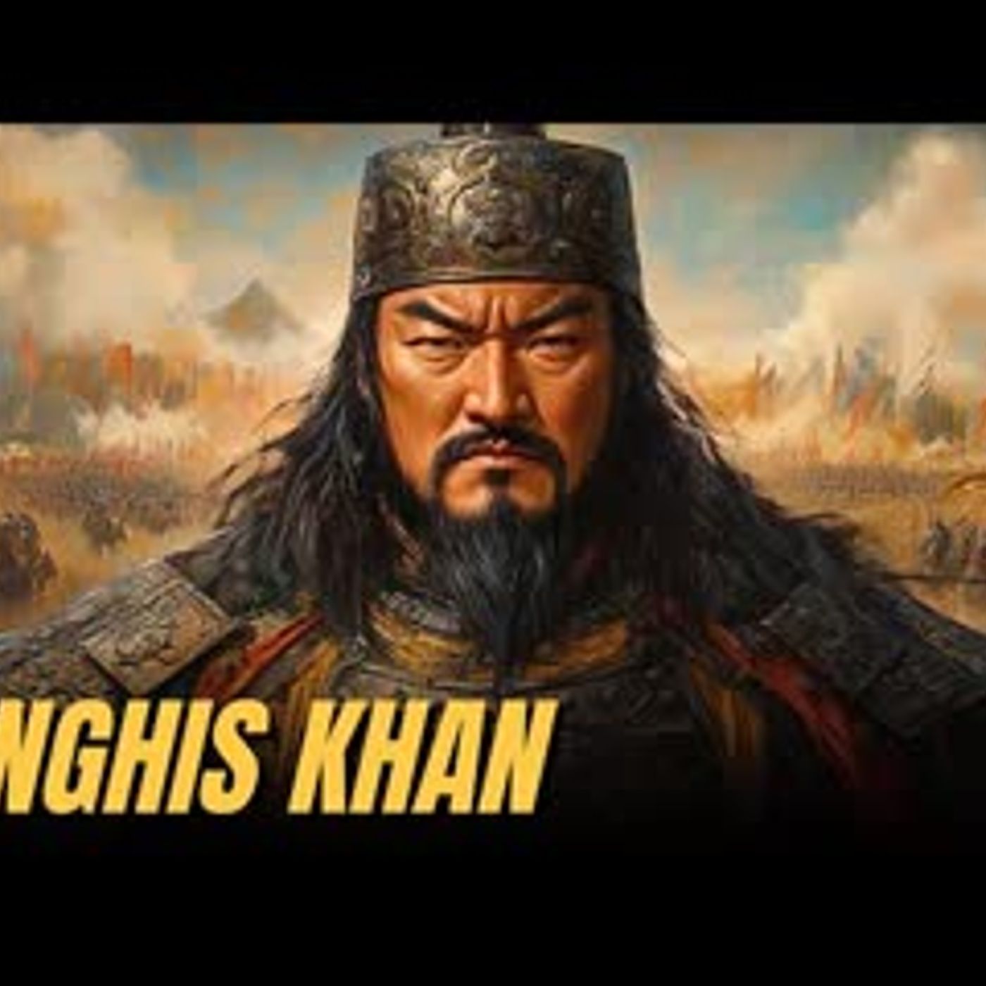 THE STORY OF GENGHIS KHAN AND THE MONGOL INVASION THAT TERRORIZED THE WORLD episode artwork