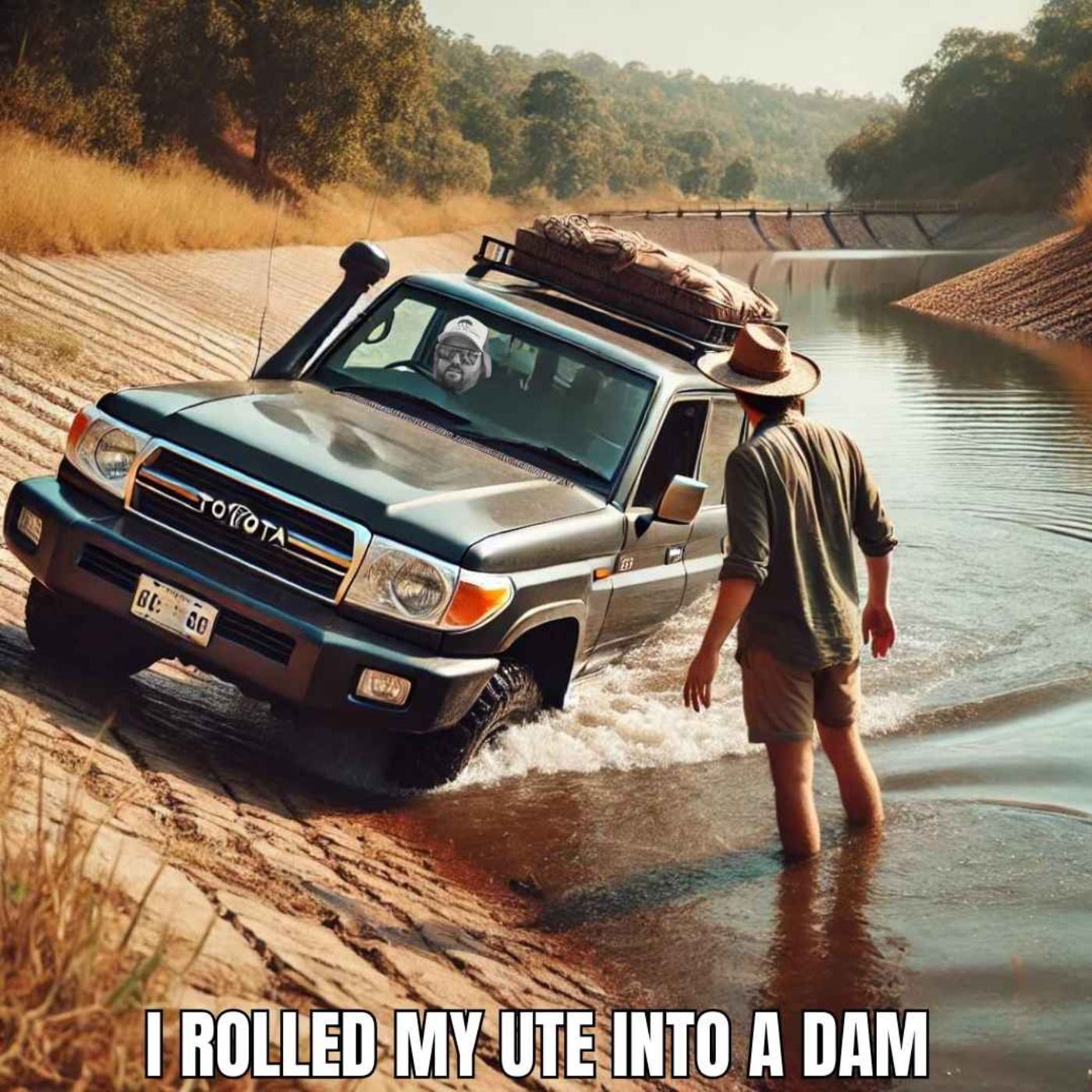 I Rolled My Ute Into A Dam