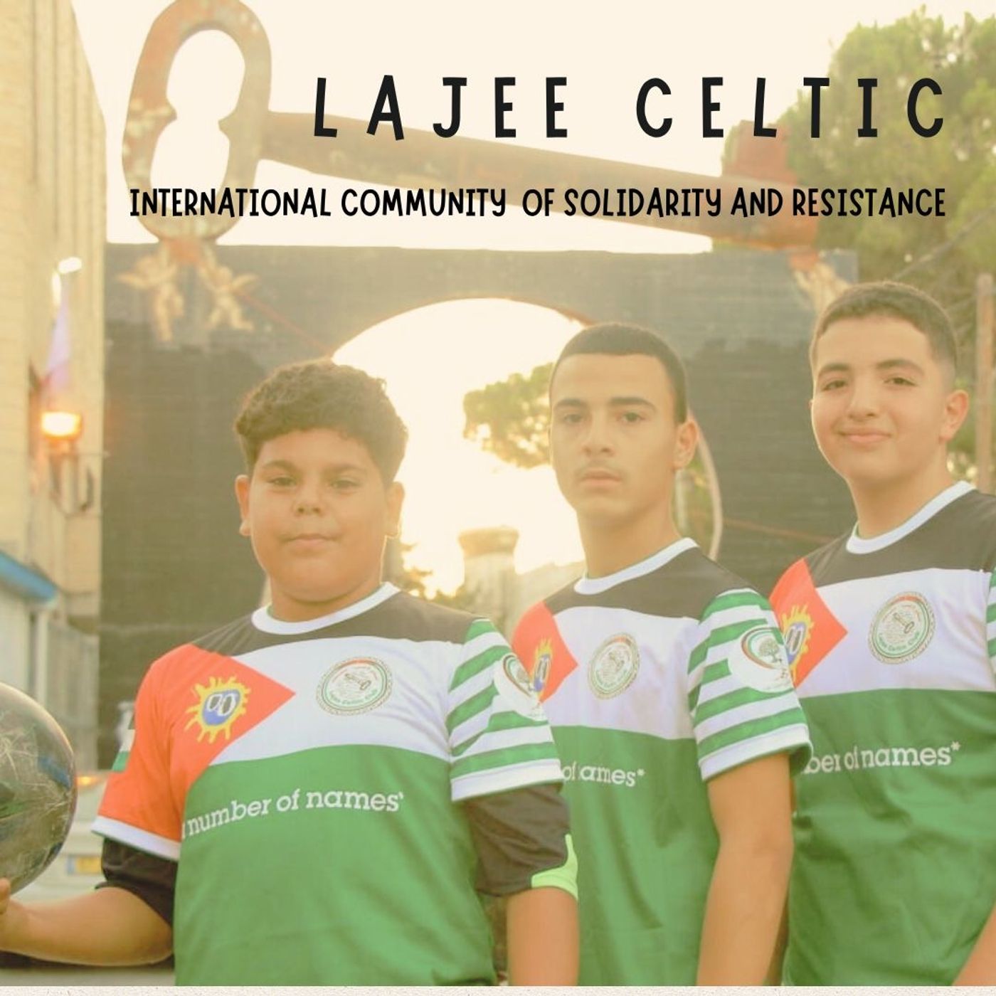 Lajee Celtic – International Community of Solidarity and Resistance episode artwork