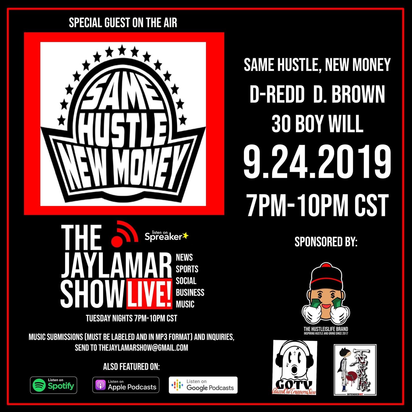 D Redd, D Brown., 30 Boy Will  #SHNM Live, Episode 4 episode artwork