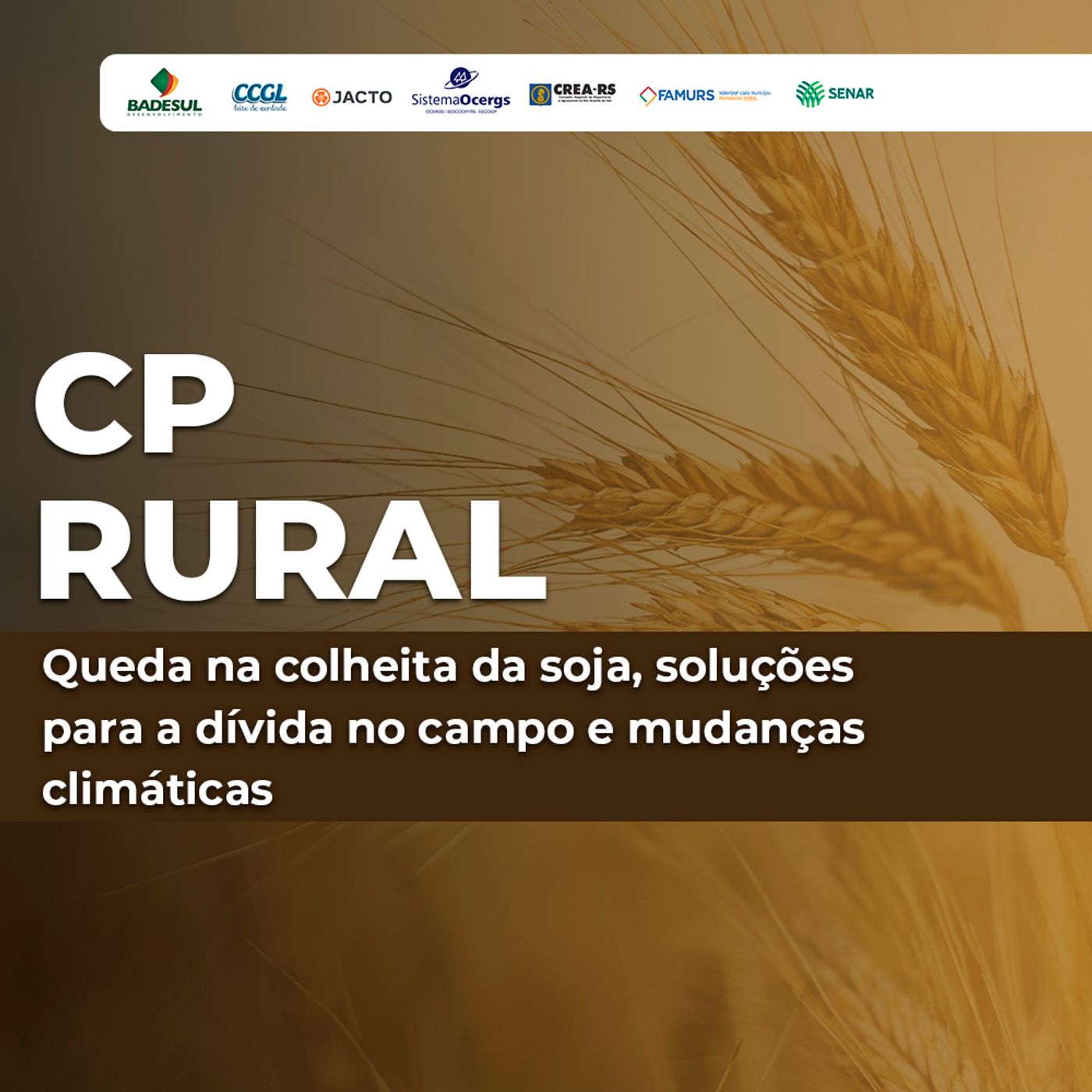 Queda na colheita da soja, soluções para a dívida no campo e mudanças climáticas episode artwork