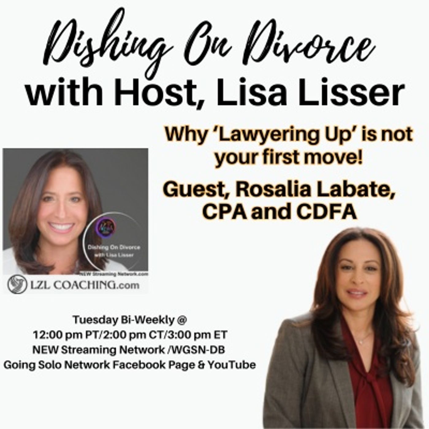 Why Lawyering Up Is Not Your First Move!  Guest Rosalia Labate episode artwork