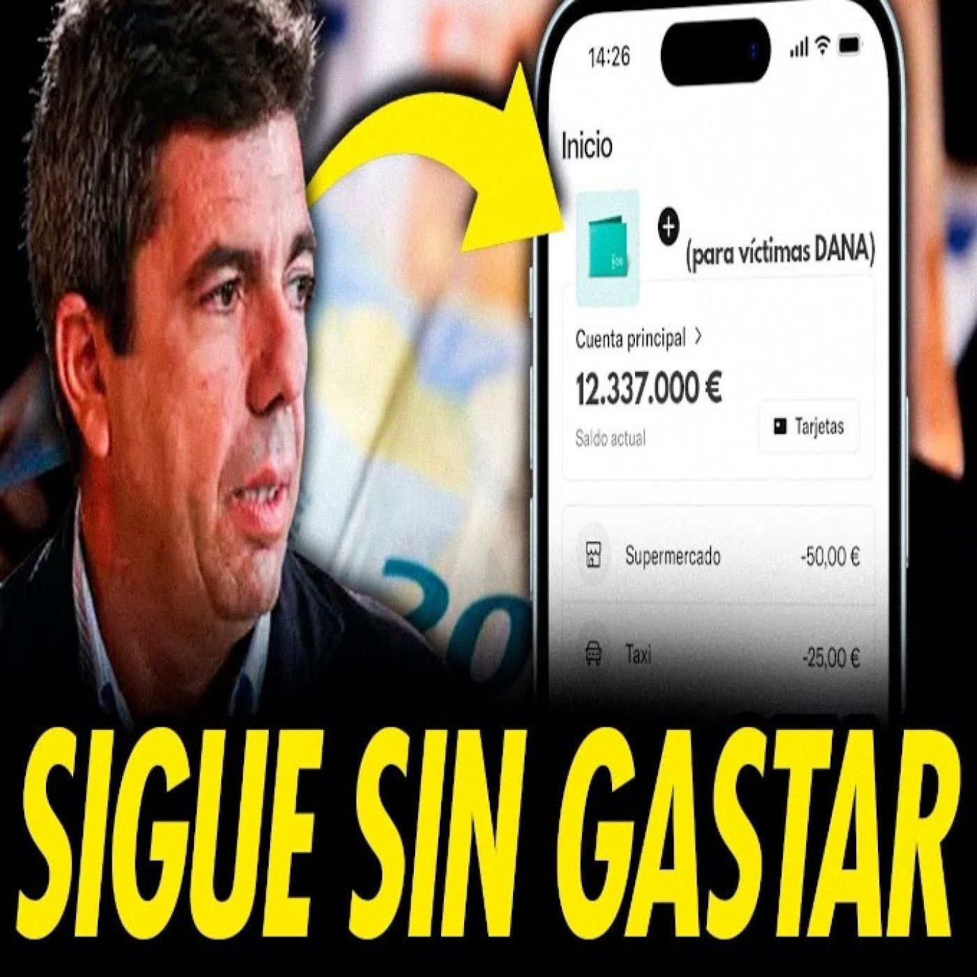 MAZÓN SIGUE TENIENDO EN LA CUENTA LOS 12 MILLONES QUE PIDIÓ A LOS VALENCIANOS PARA LA DANA episode artwork