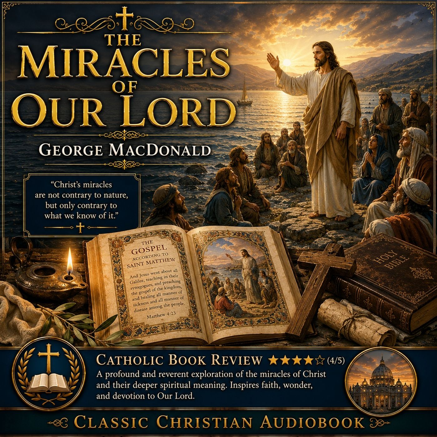 The Miracles of Our Lord by George MacDonald | Classic Christian Theology Audiobook | Catholic Book Review episode artwork