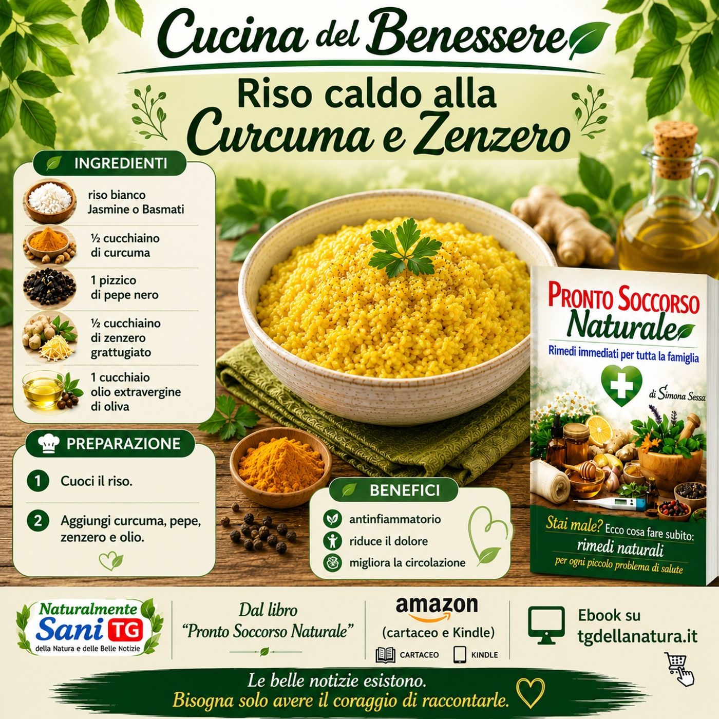 Riso curcuma e zenzero - La Cucina del Benessere episode artwork