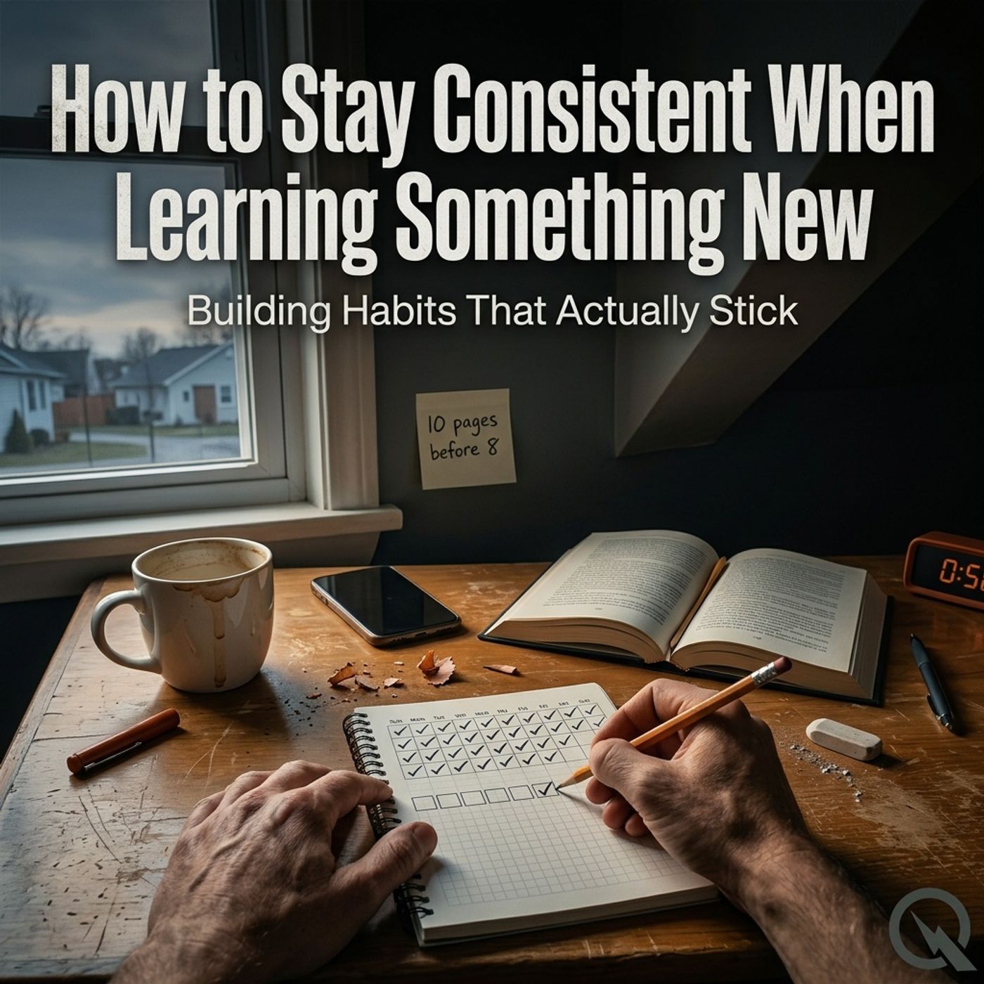 How to Stay Consistent When Learning Something New