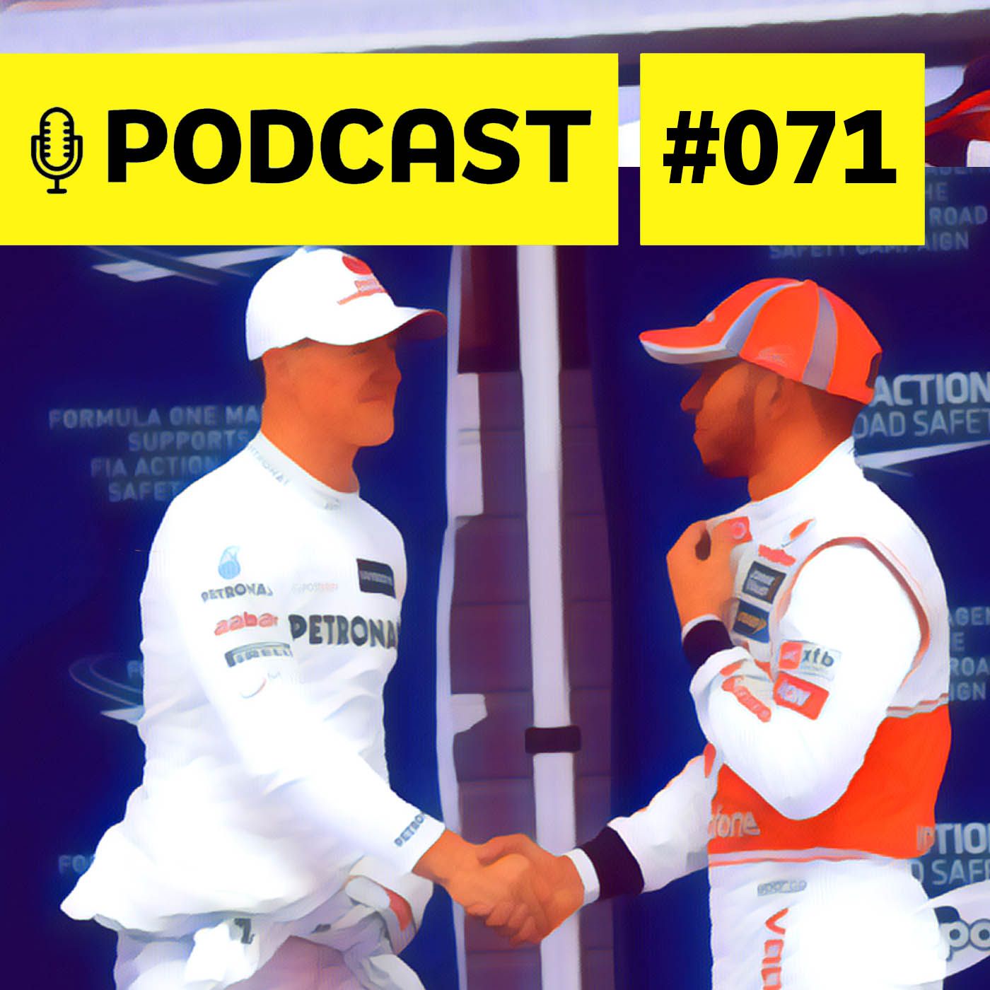 #071 - Recordes de Hamilton e Schumacher são comparáveis? episode artwork