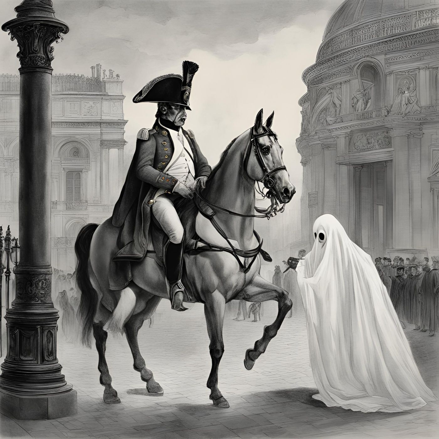 Napoleone e lo spettro - C. Bronte
