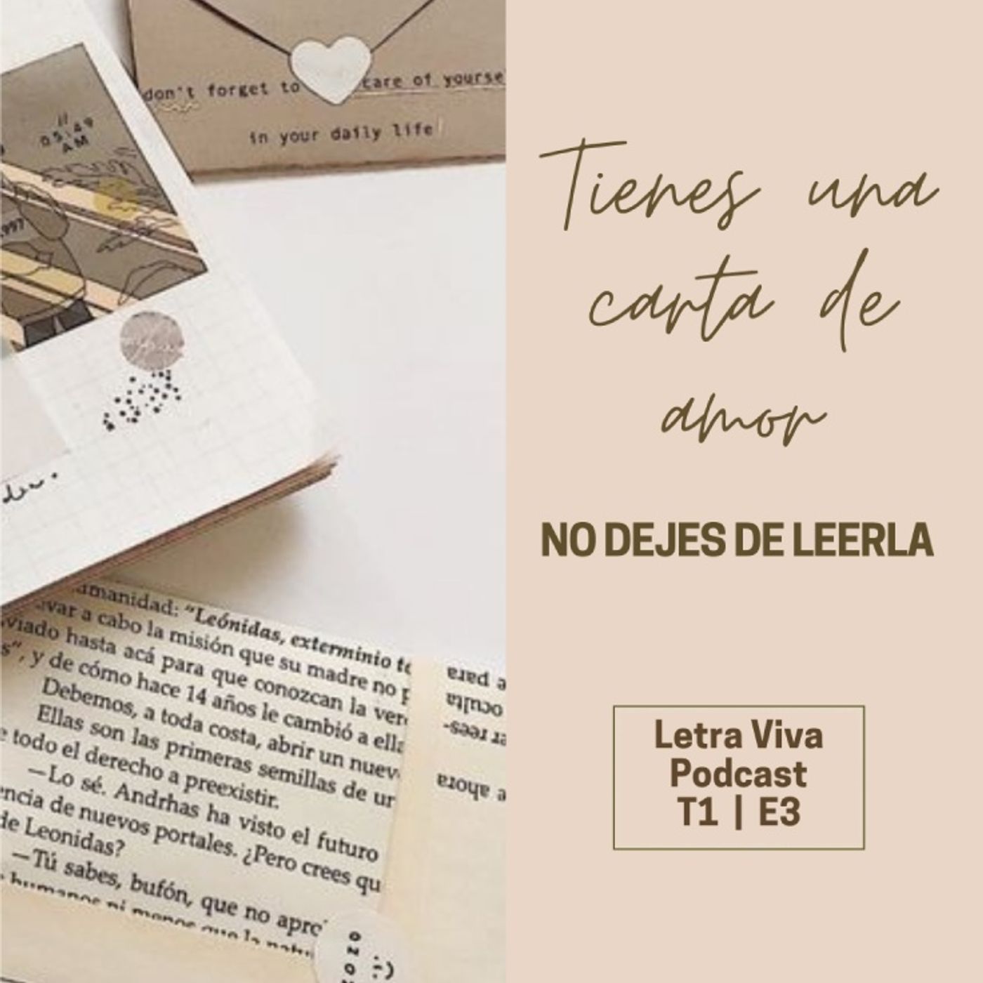 Tienes una carta de amor Tienes una carta de amor