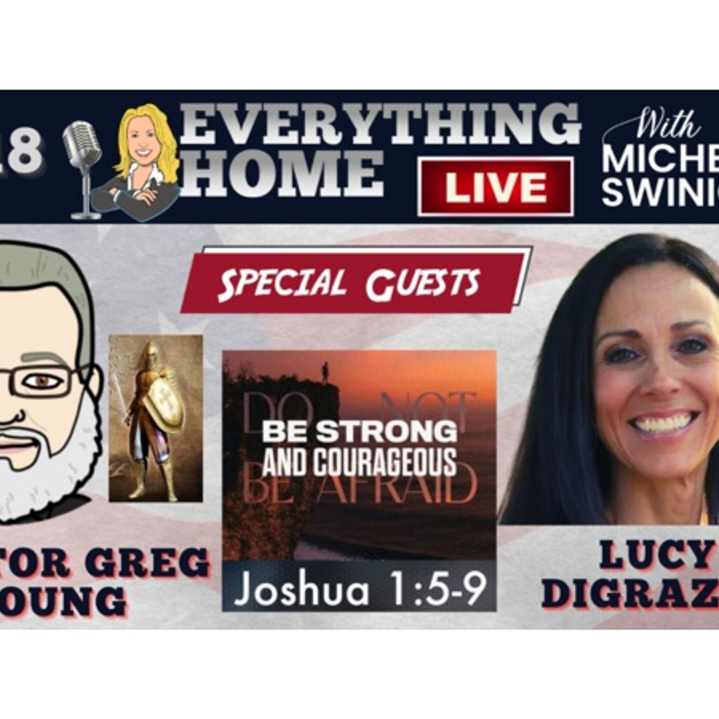 318: SPIRITUAL WAR ARMOR TRAINING - This Is Our Joshua Moment To Save America episode artwork