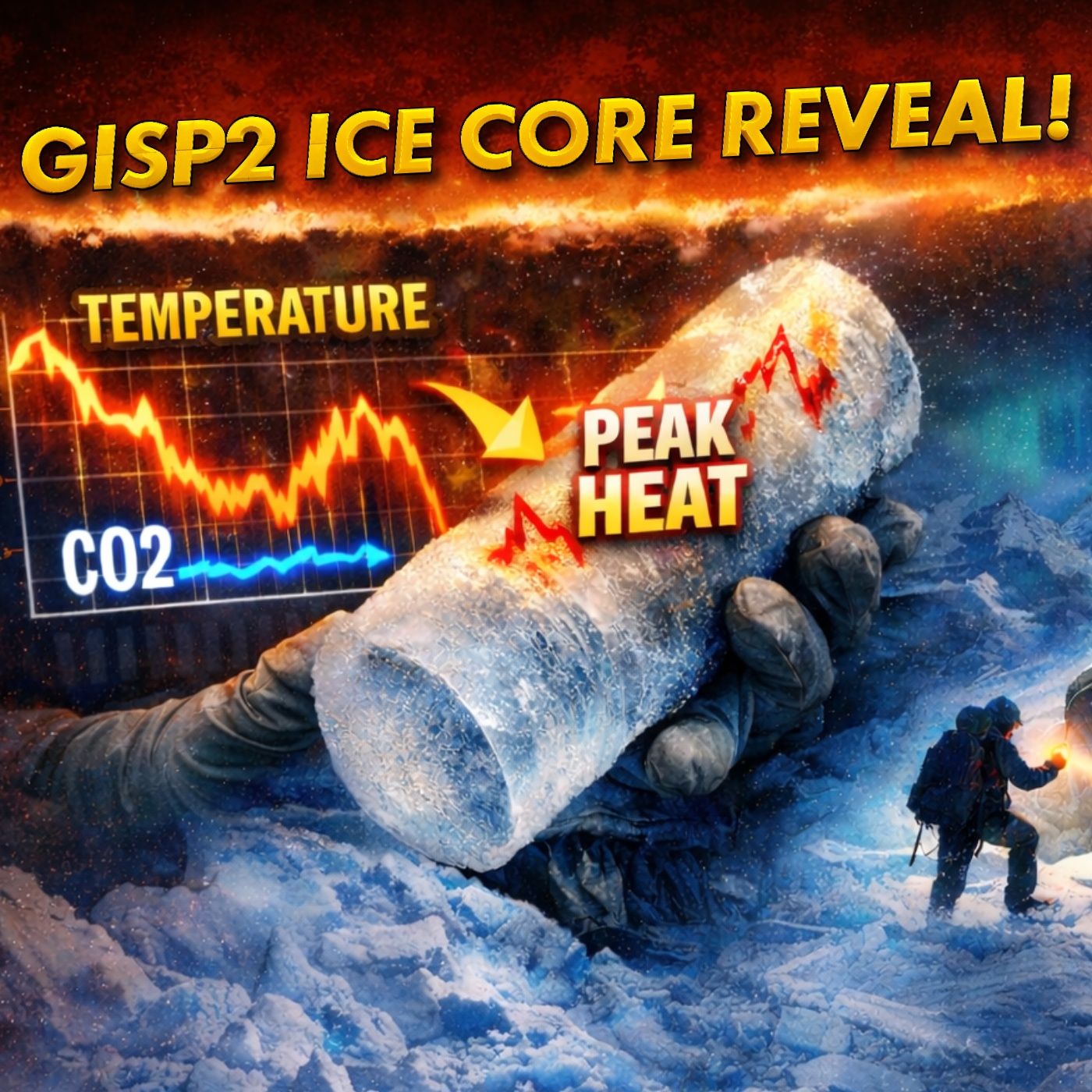 10,000 Year Ice Core Revealed