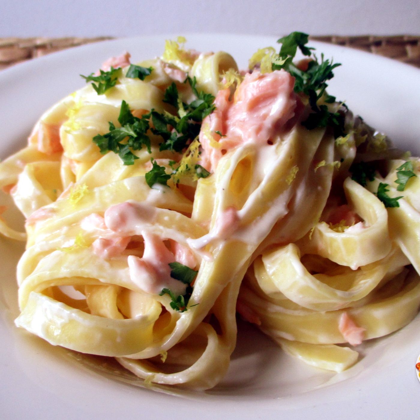 Tagliatelle al salmone cremose episode artwork