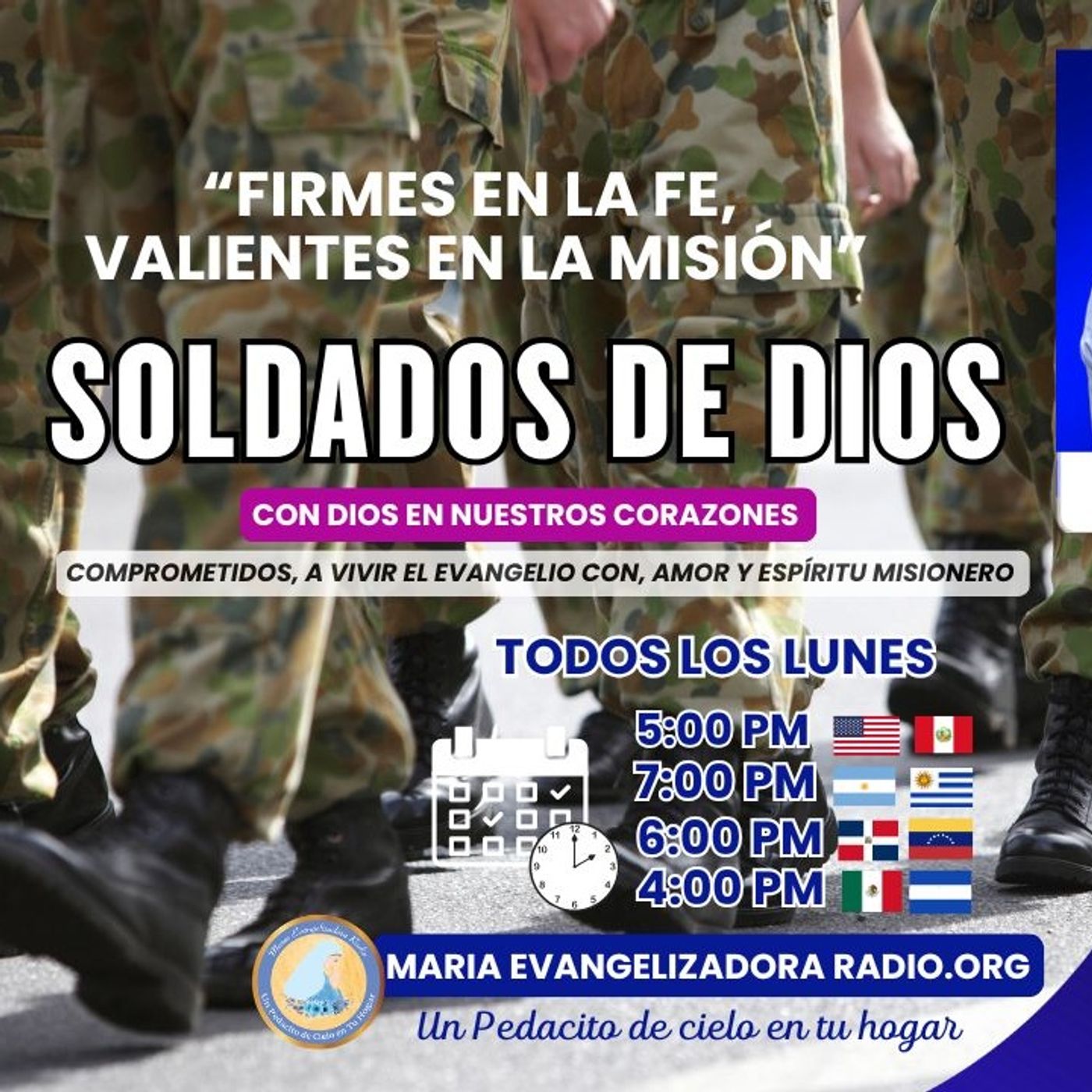 Soldados de Dios con Ernesto Quiroz y Carlos Parra - 23 de Febrero 26. episode artwork