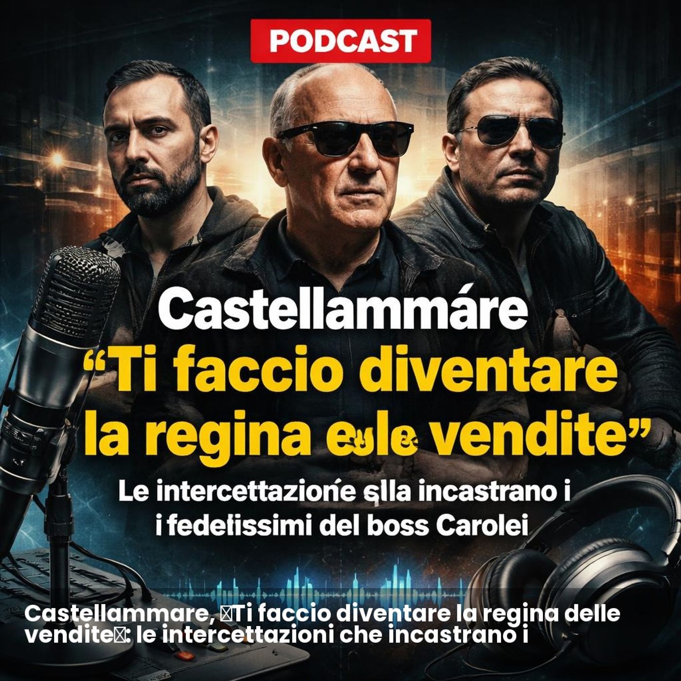 Castellammare, «Ti faccio diventare la regina delle vendite»: le intercettazioni che incastrano i fedelissimi del boss Carolei episode artwork