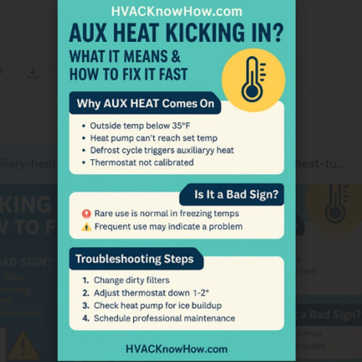 Aux Heat Kicking In? What It Means & How to Fix It Fast – Discover Why Auxiliary Heat Comes On, if It's a Bad Sign, and The Best Troubleshoo episode artwork