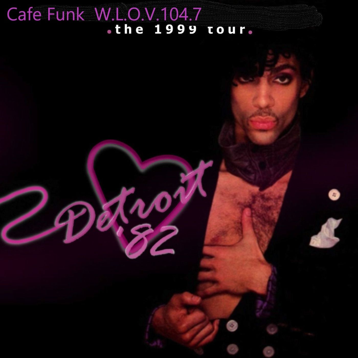 Prince and the Revolution Live In Detroit Masonic Temple 11/1982 episode artwork