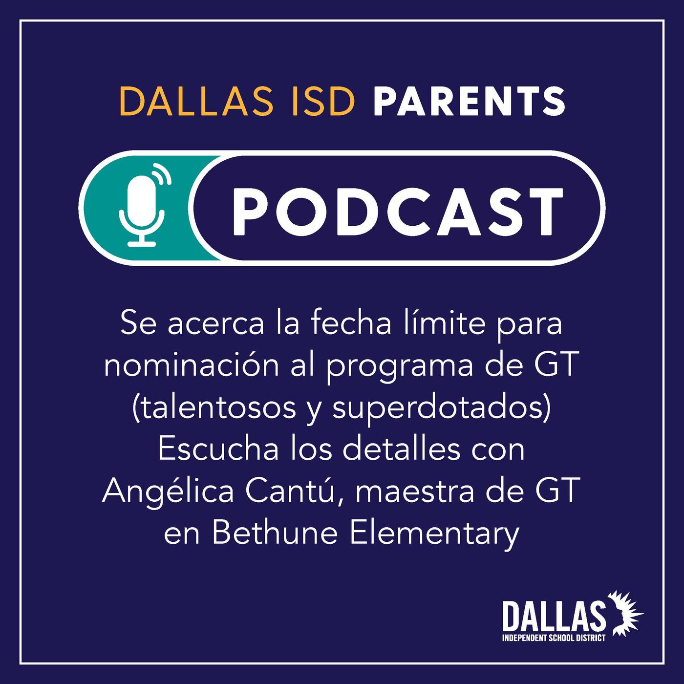 Dallas ISD Parents PODCAST