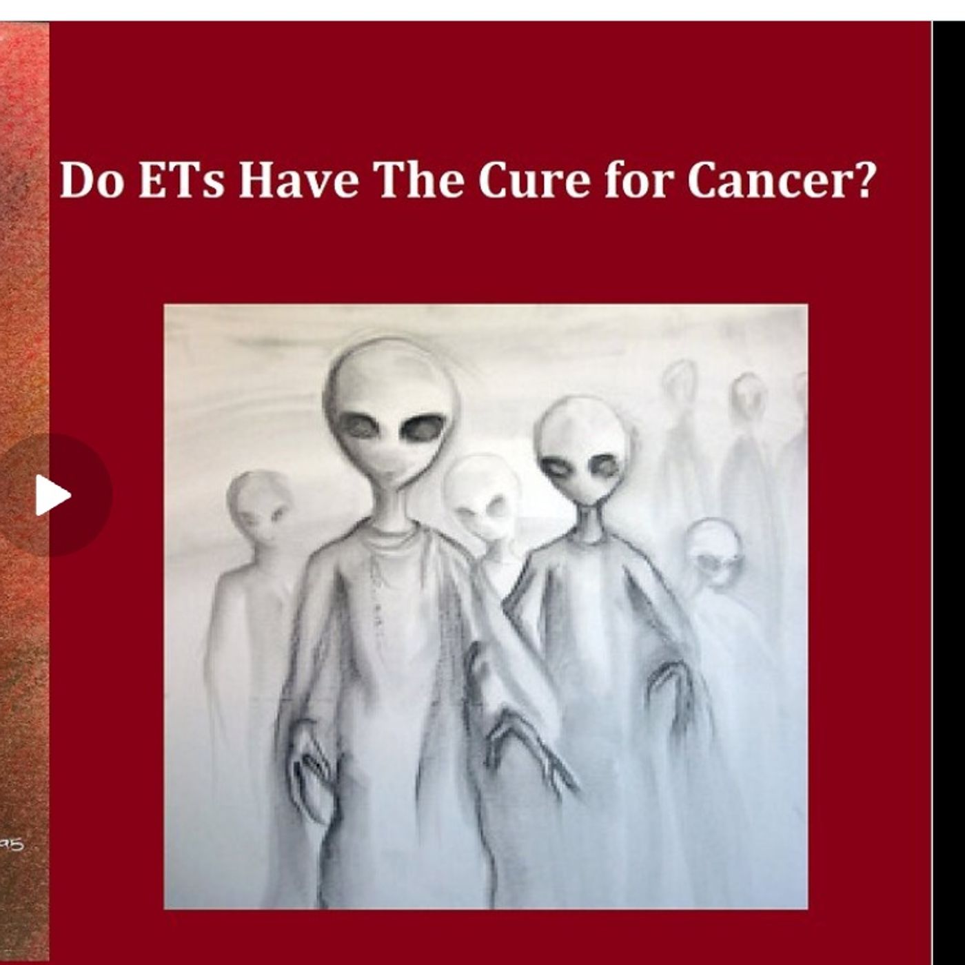 Do ETs Have the Cure for Cancer?