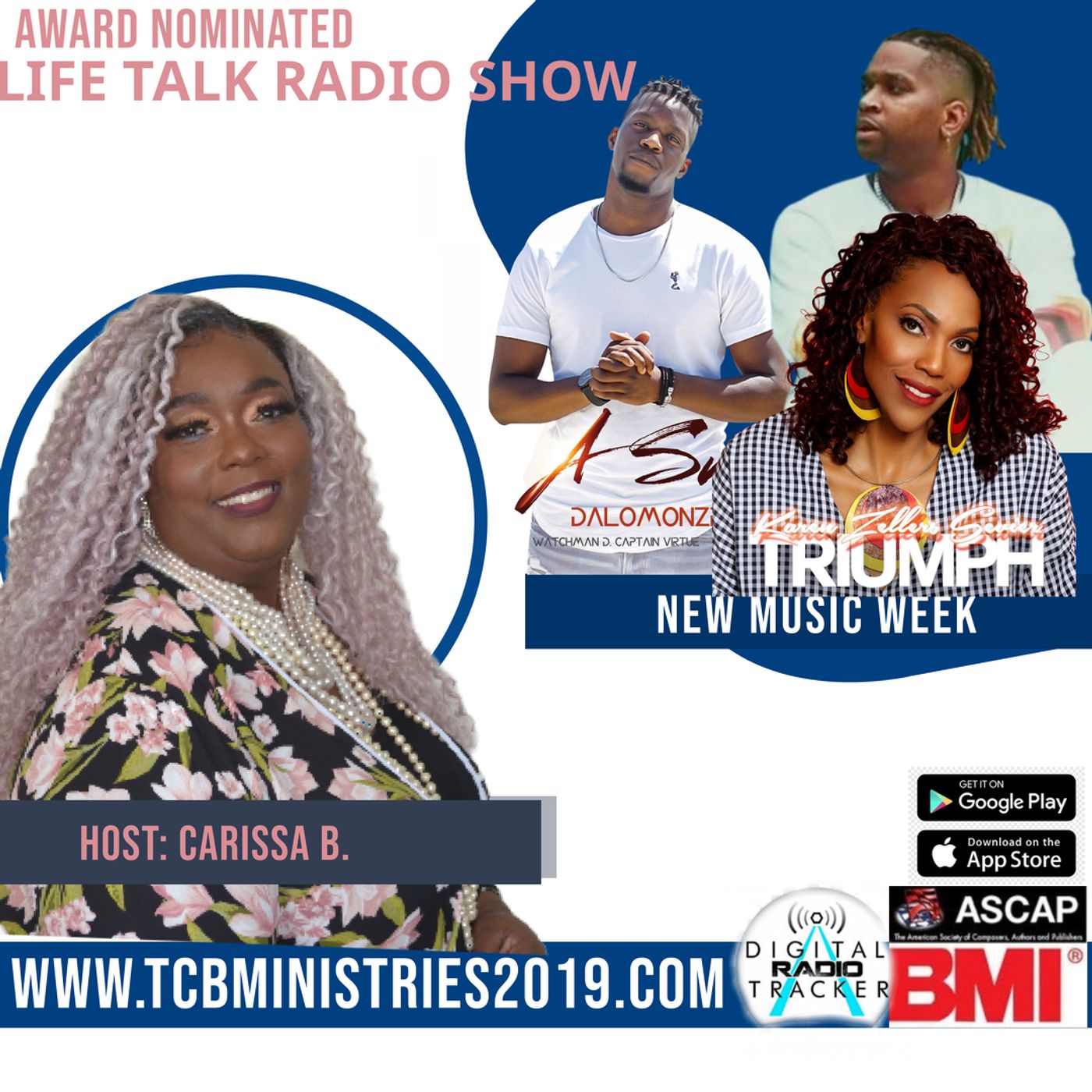 LIfe Talk Podcast/ Radio Show- Host Carissa B.