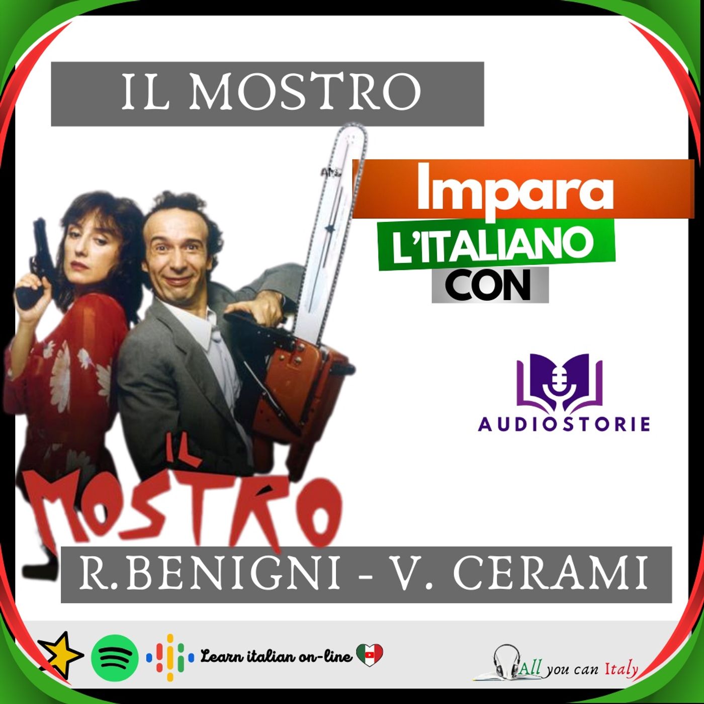 ITALIAN PODCAST - PODCAST DI ITALIANO - IL MOSTRO🎙🎧 ITALIAN PODCAST - PODCAST DI ITALIANO - IL MOSTRO🎙🎧