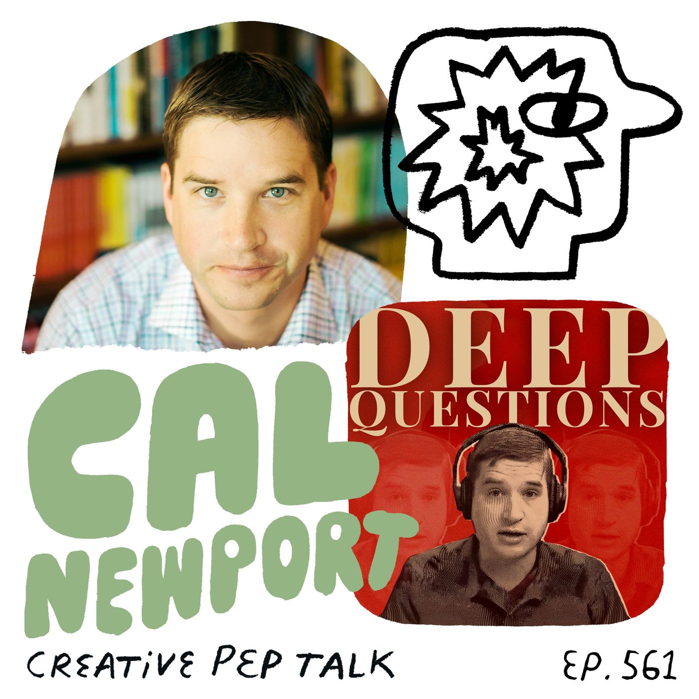 561 - The Best Case for Not Fearing AI, Help with Email and Creative Diet with Cal Newport episode artwork
