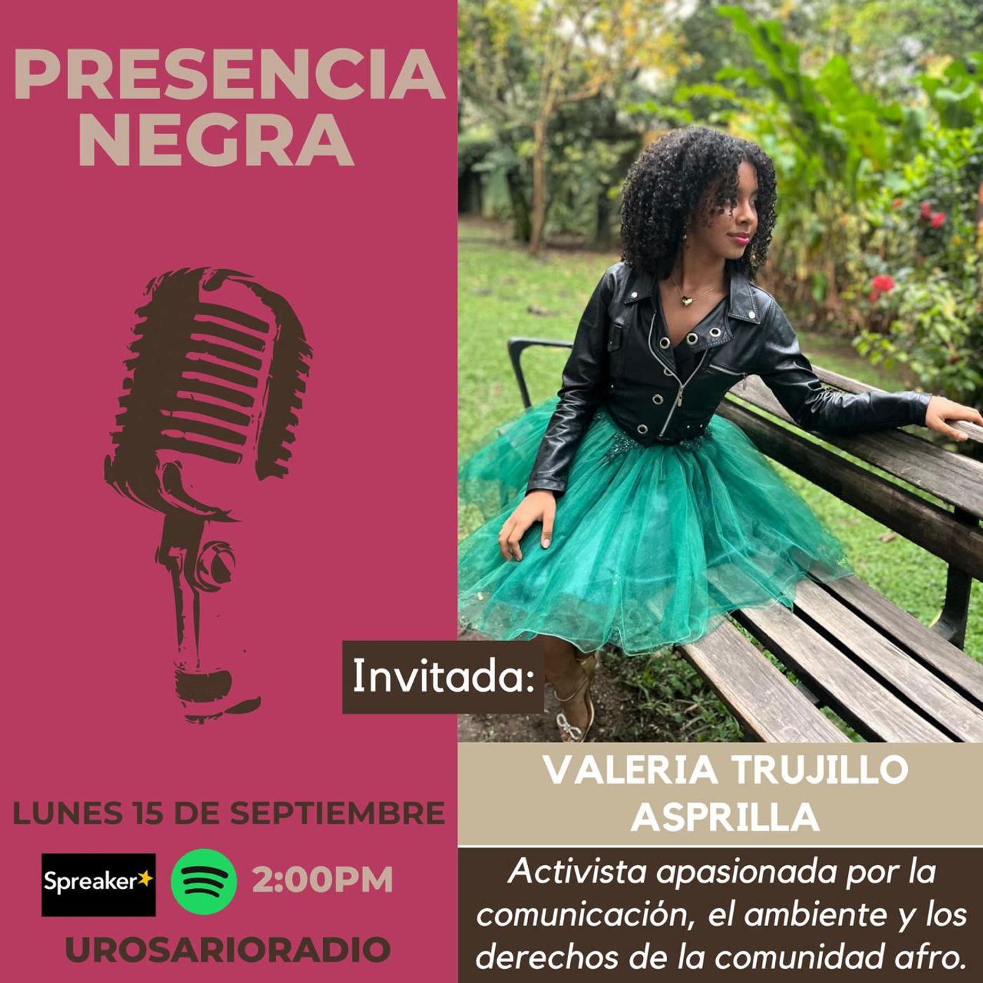 Valeria Trujillo: juventud y liderazgo afro