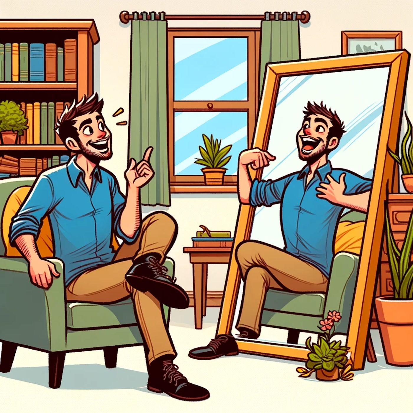 "The reason I talk to myself is because I’m the only one whose answers I accept." episode artwork