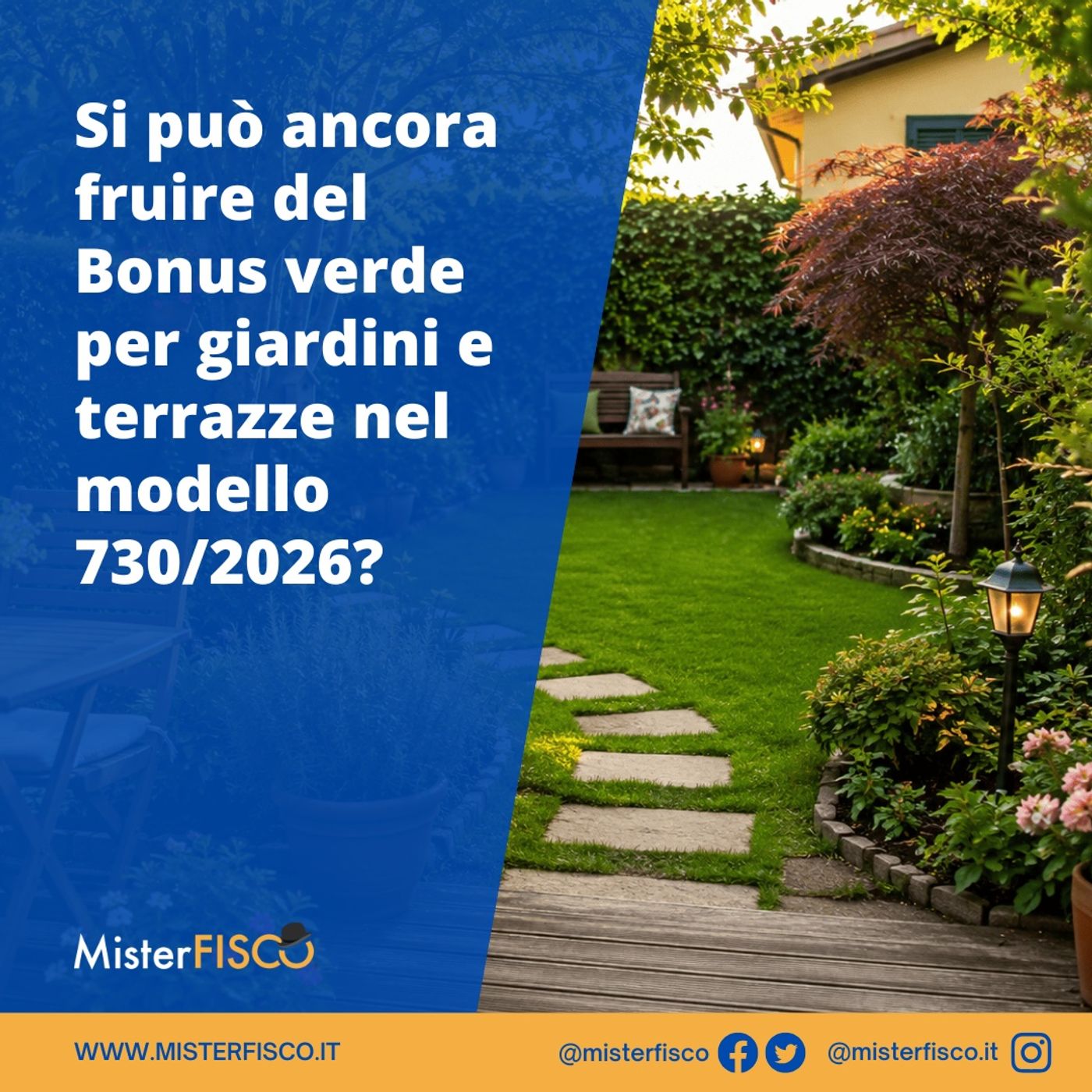 Si può ancora fruire del Bonus verde per giardini e terrazze nel modello 730/2026? episode artwork