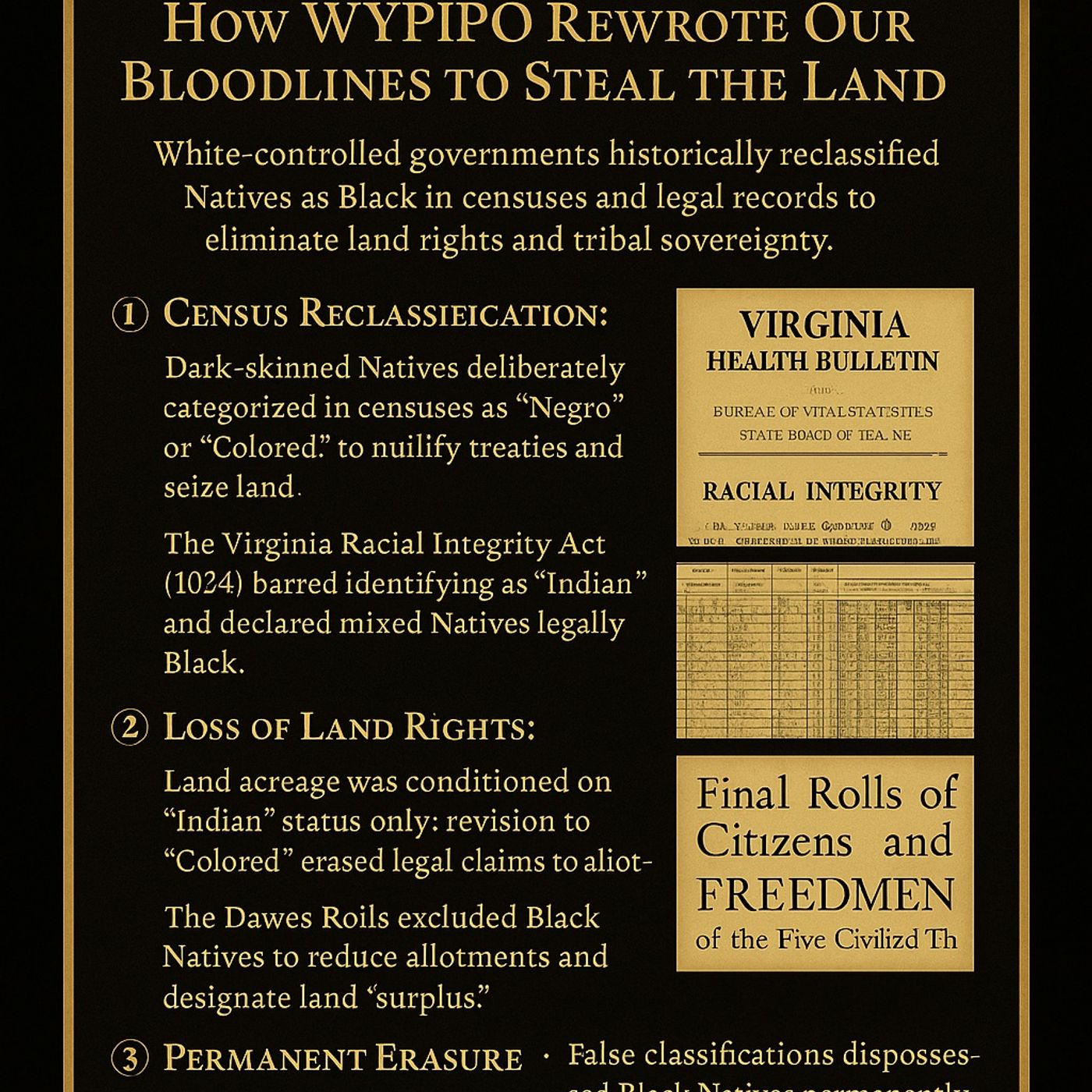 NATIVE AMERICAN FRAUD...
