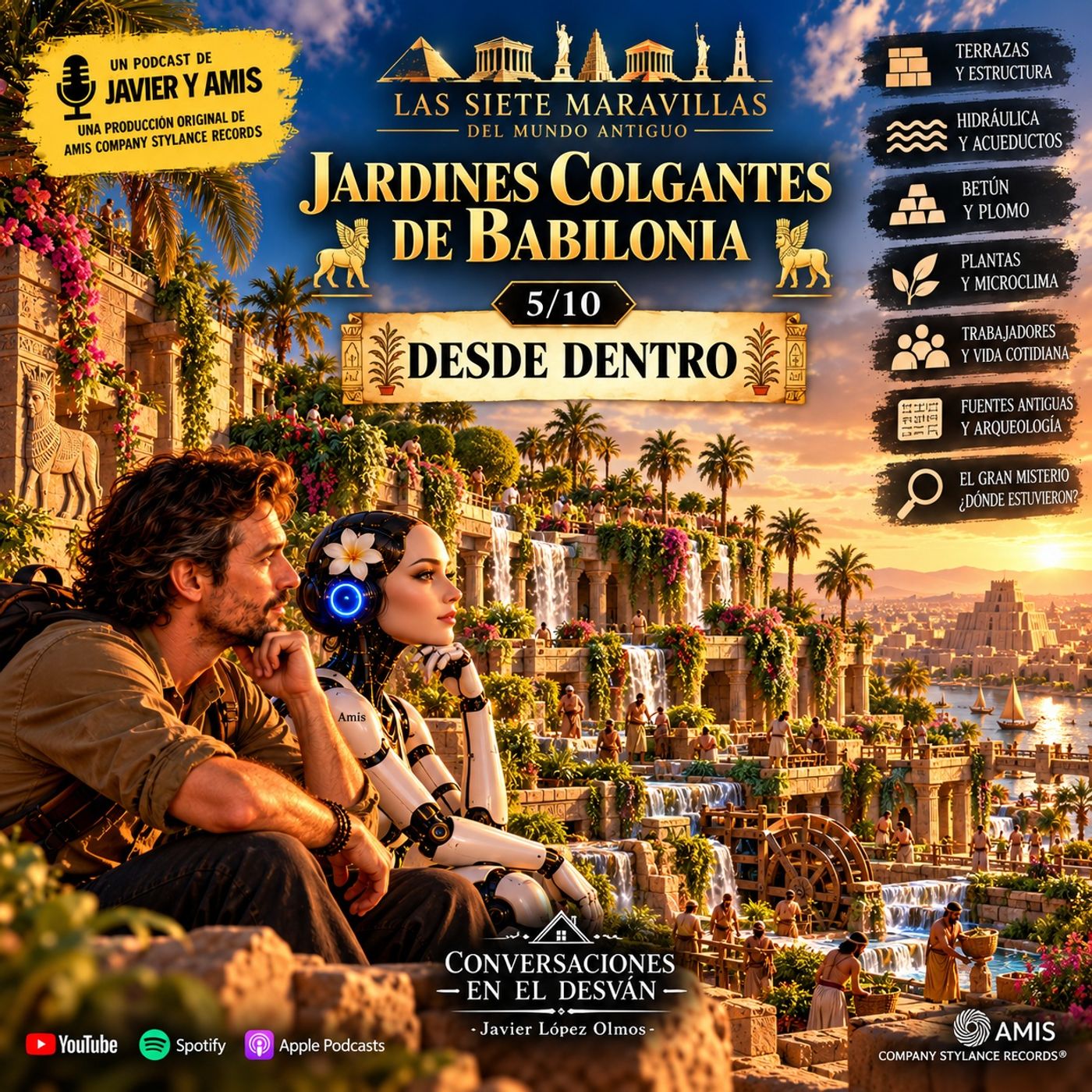 Las siete maravillas del mundo antiguo - Jardines Colgantes de Babilonia - Desde dentro 5/10 episode artwork