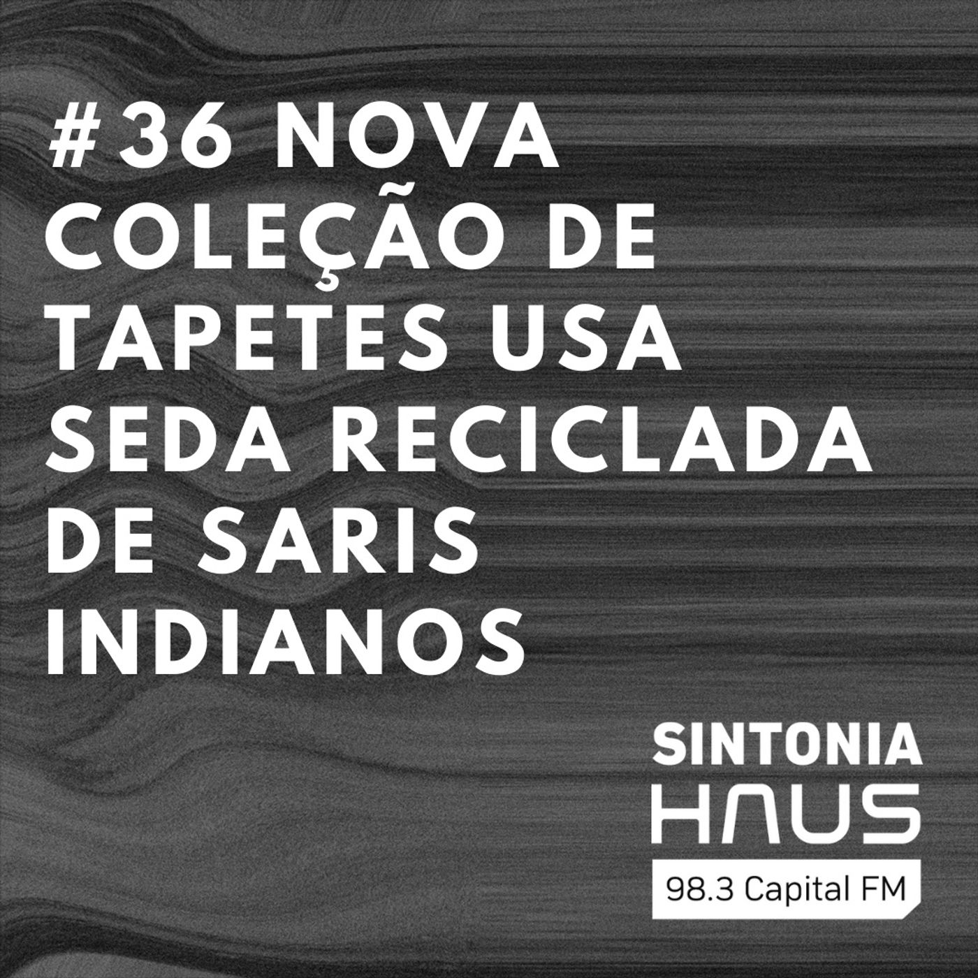 Nova coleção de tapetes usa seda reciclada de saris indianos | Sintonia HAUS #36 episode artwork