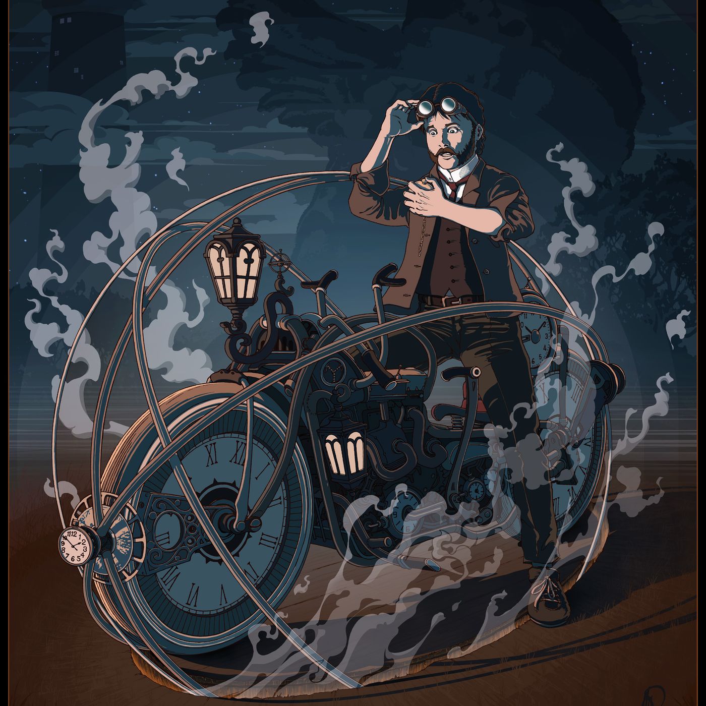 Viajando en el tiempo podcast artwork