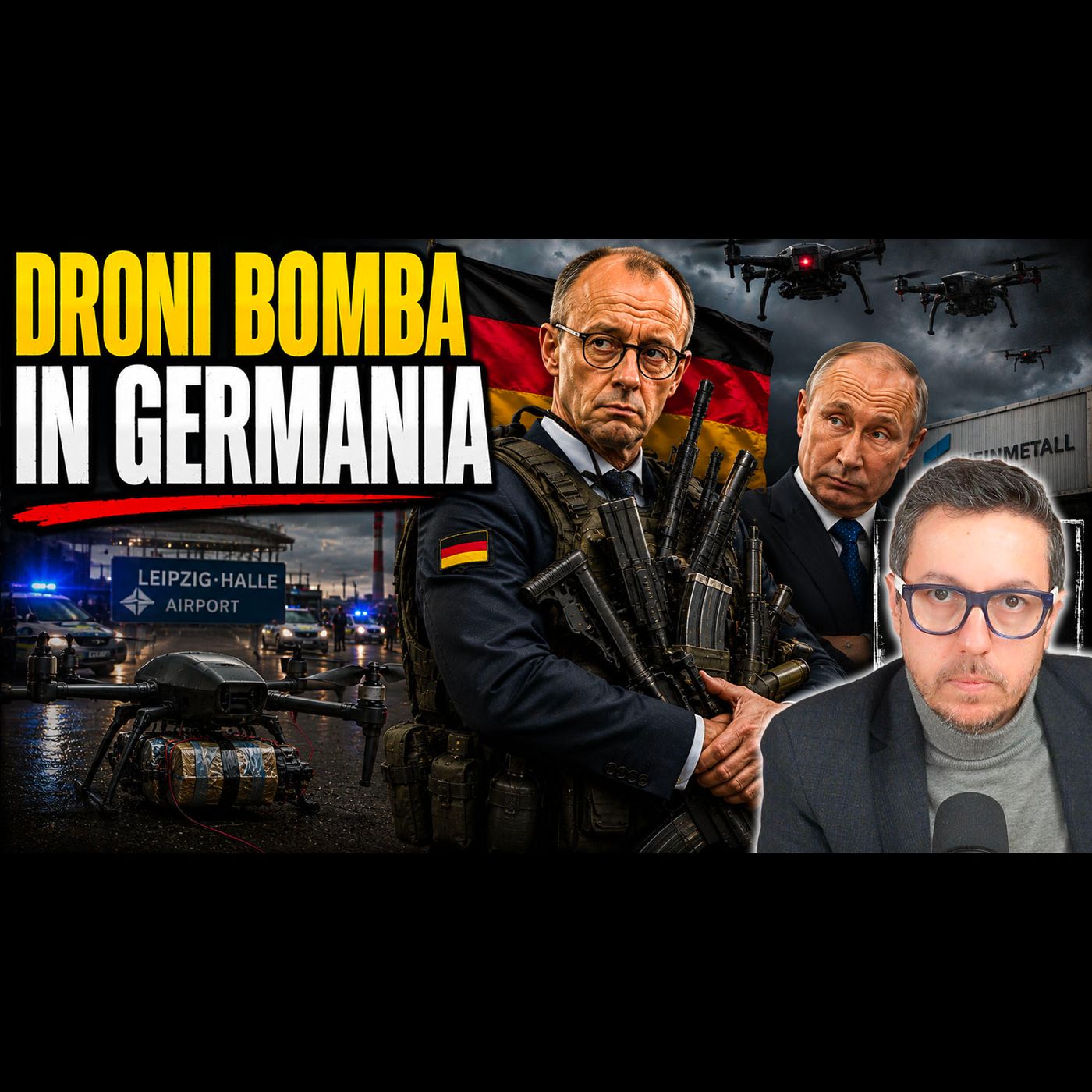 ALLARME DRONI IN GERMANIA | LA SCUSA PERFETTA PER IL RIARMO? episode artwork