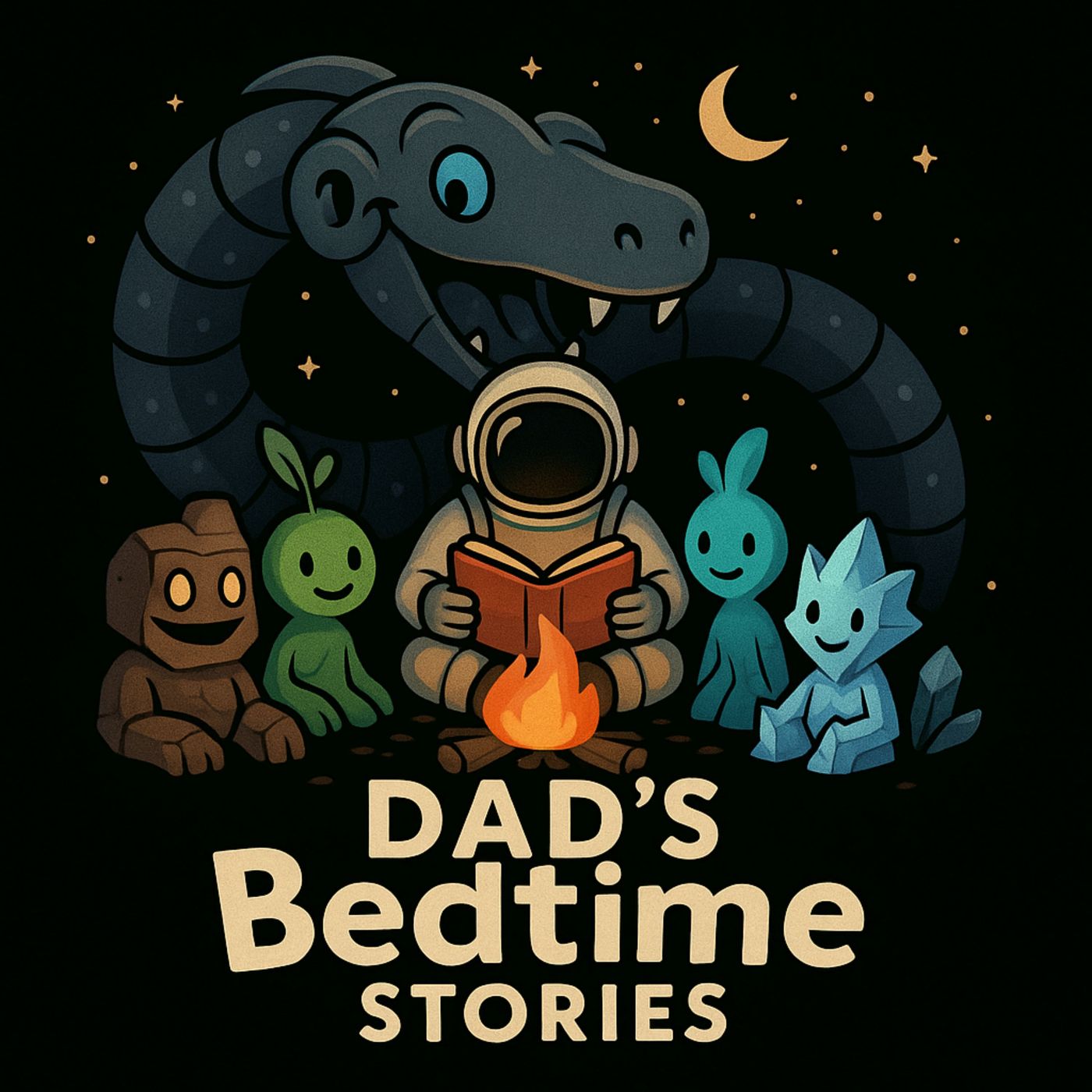 The Space Snake Escape - Spaceship #300 - A Bedtime Story