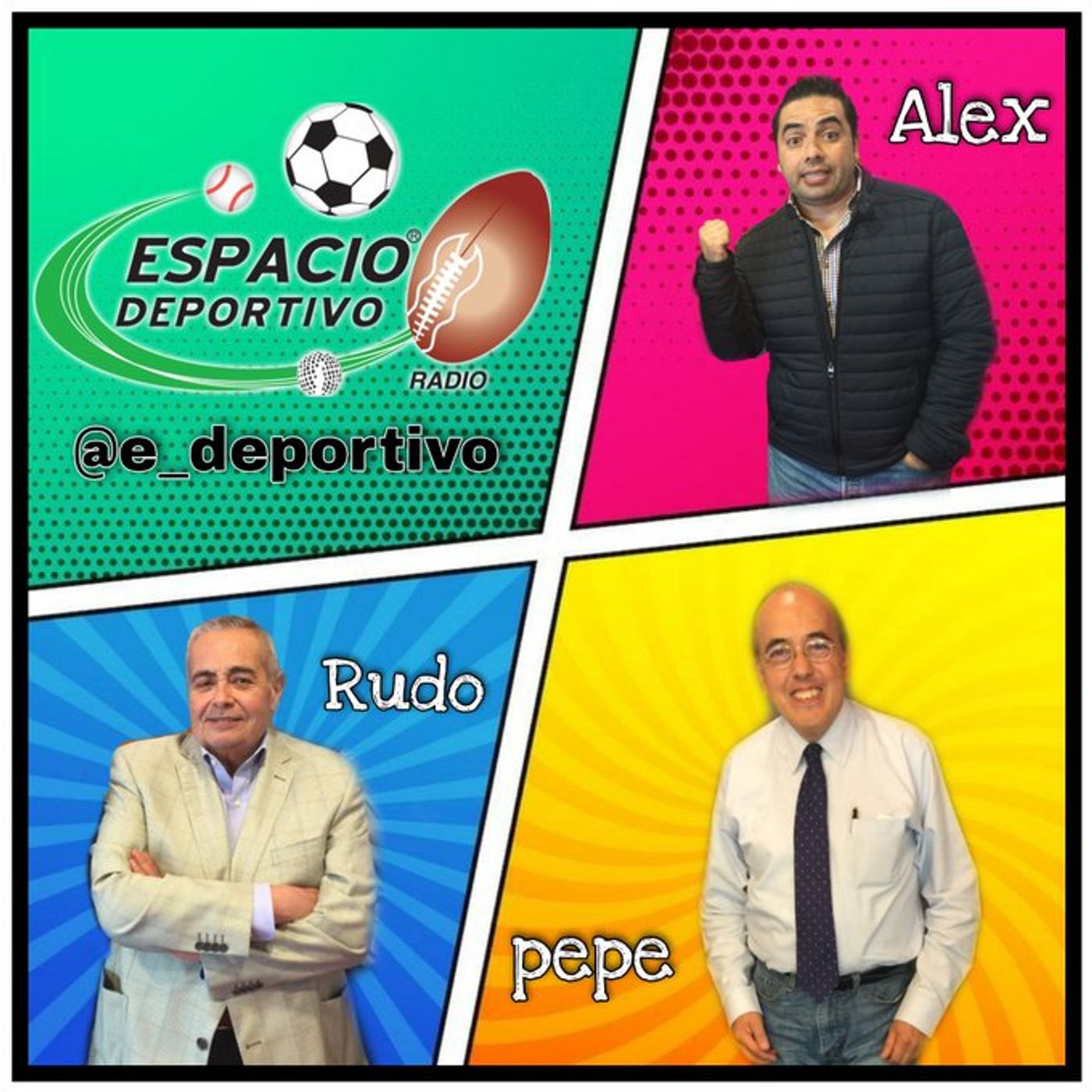 Los Roba Oxigeno en un programa Cómico-Deportivo Espacio Deportivo de la Tarde 28 de Abril 2021