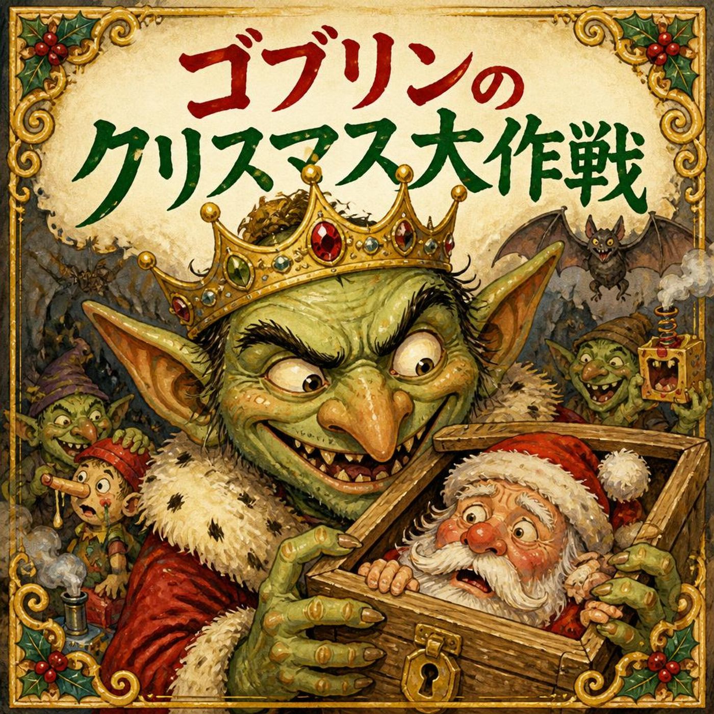 サンタのそりを横取り！？ゴブリンたちのいたずら大作戦 ｜【クリスマスのお話】 episode artwork