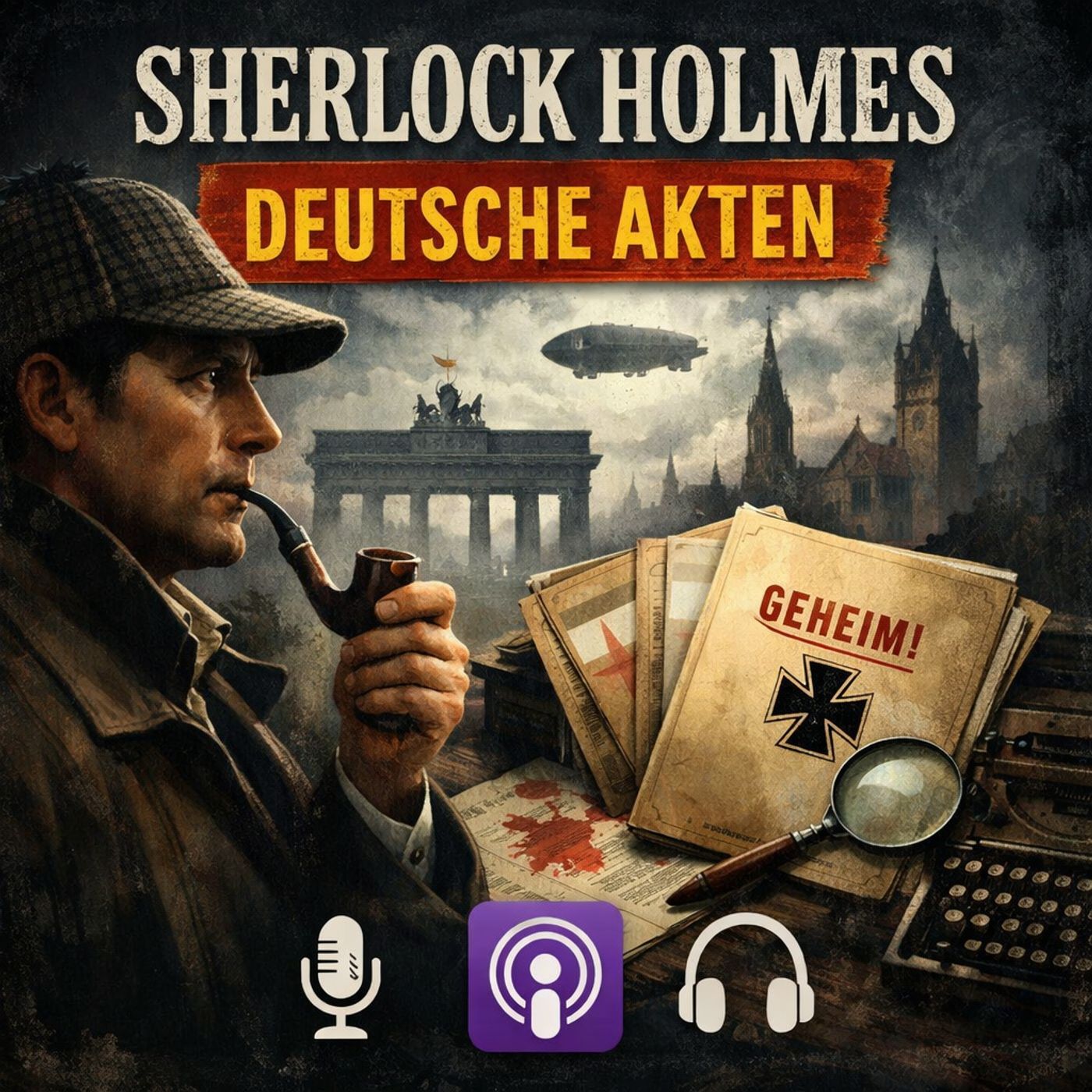 Sherlock Holmes Deutsche Akten cover art