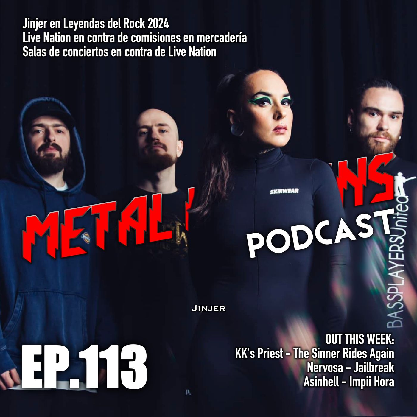 Jinjer en Leyendas del Rock 2024; Reseñas de KK's Priest, Nervosa, Asinhell [MRP113] episode artwork