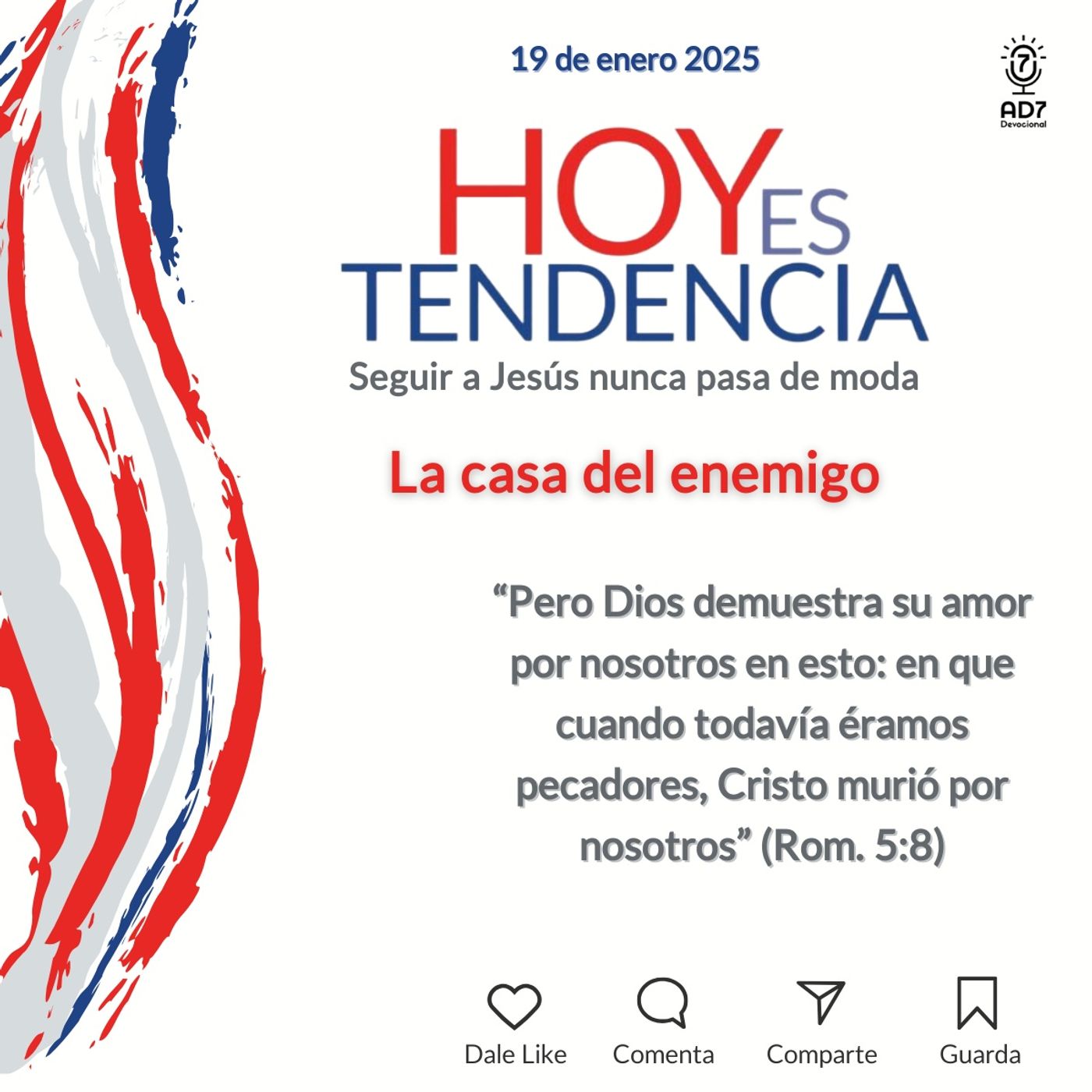 La casa del enemigo ~ Devocional de Jóvenes ~ 19 de enero 2025